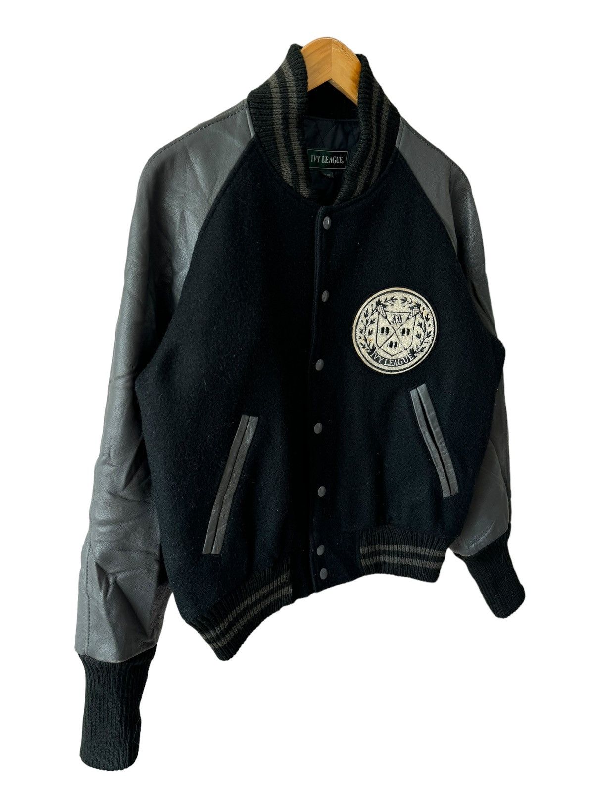 Other Vintage Ivy League Stadium Wool Leather Varsity Jacket Size US L / EU 52-54 / 3 - 8 Thumbnail