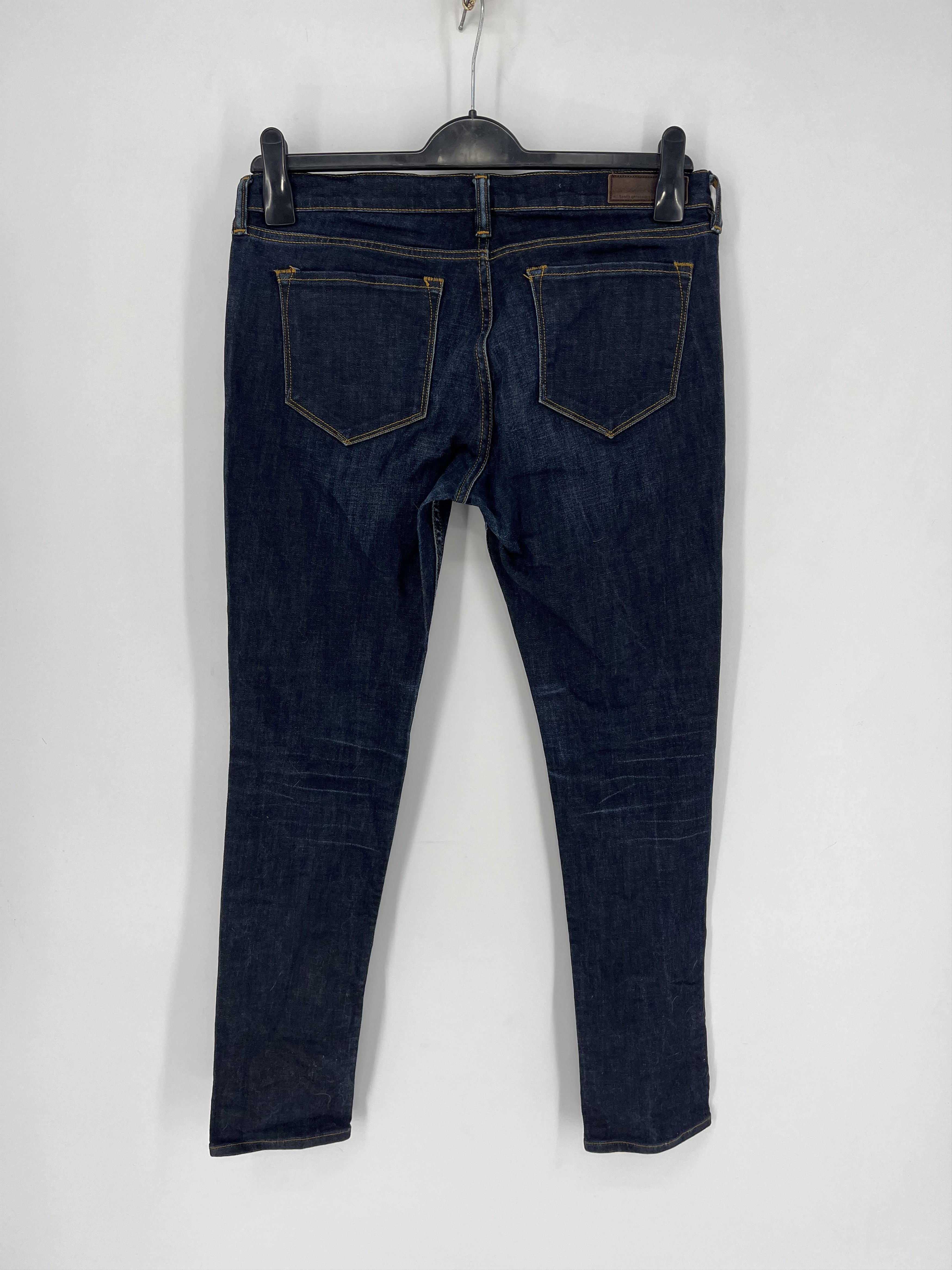 Allsaints Allsaints Rinse Skinny Runner mens jeans y2k luxury pants Size US 32 / EU 48 - 8 Thumbnail