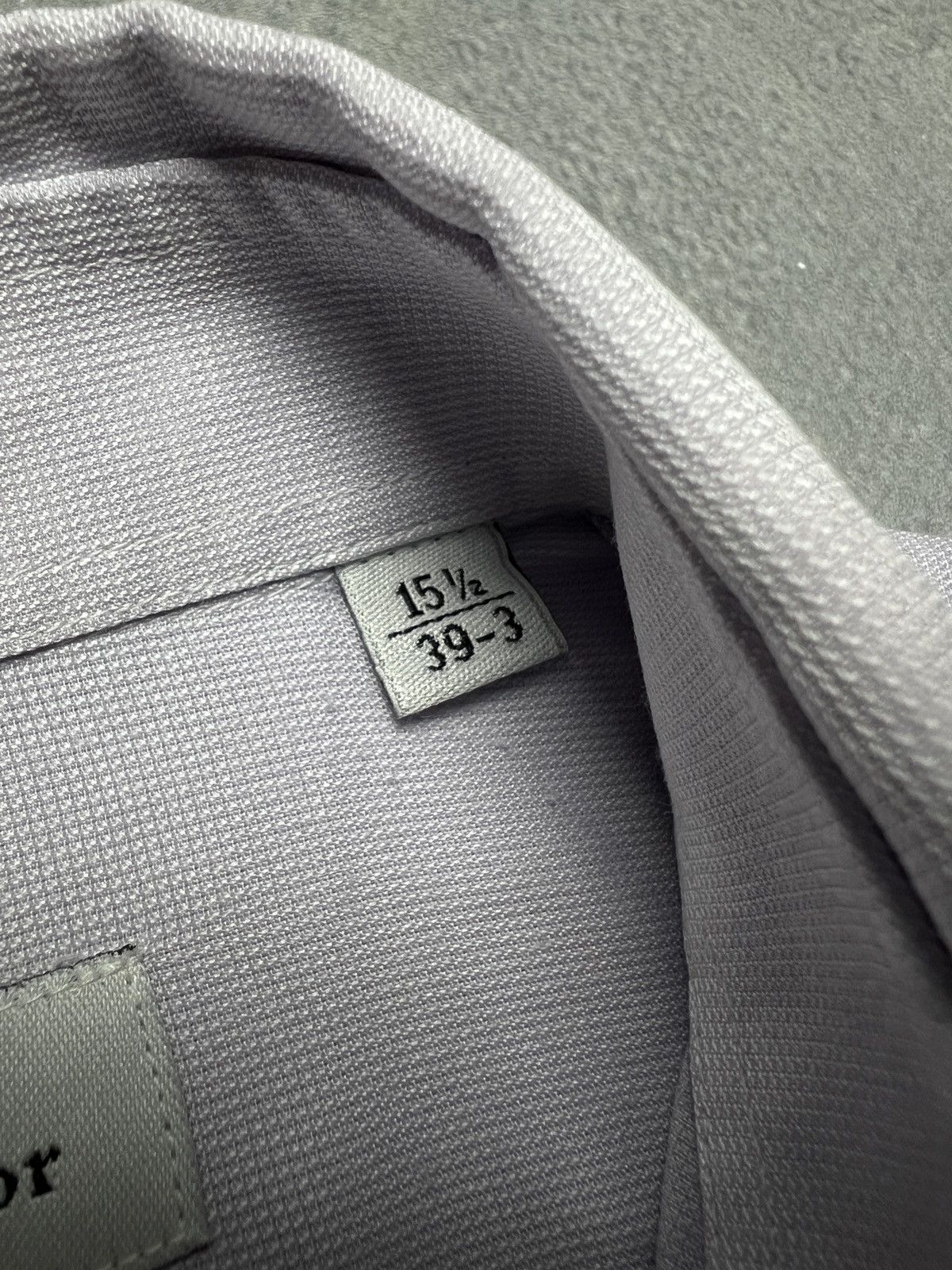 Dior Vintage 90s Christian Dior Italy Button Up Shirt Lux 15 1/2 Size US L / EU 52-54 / 3 - 13 Thumbnail