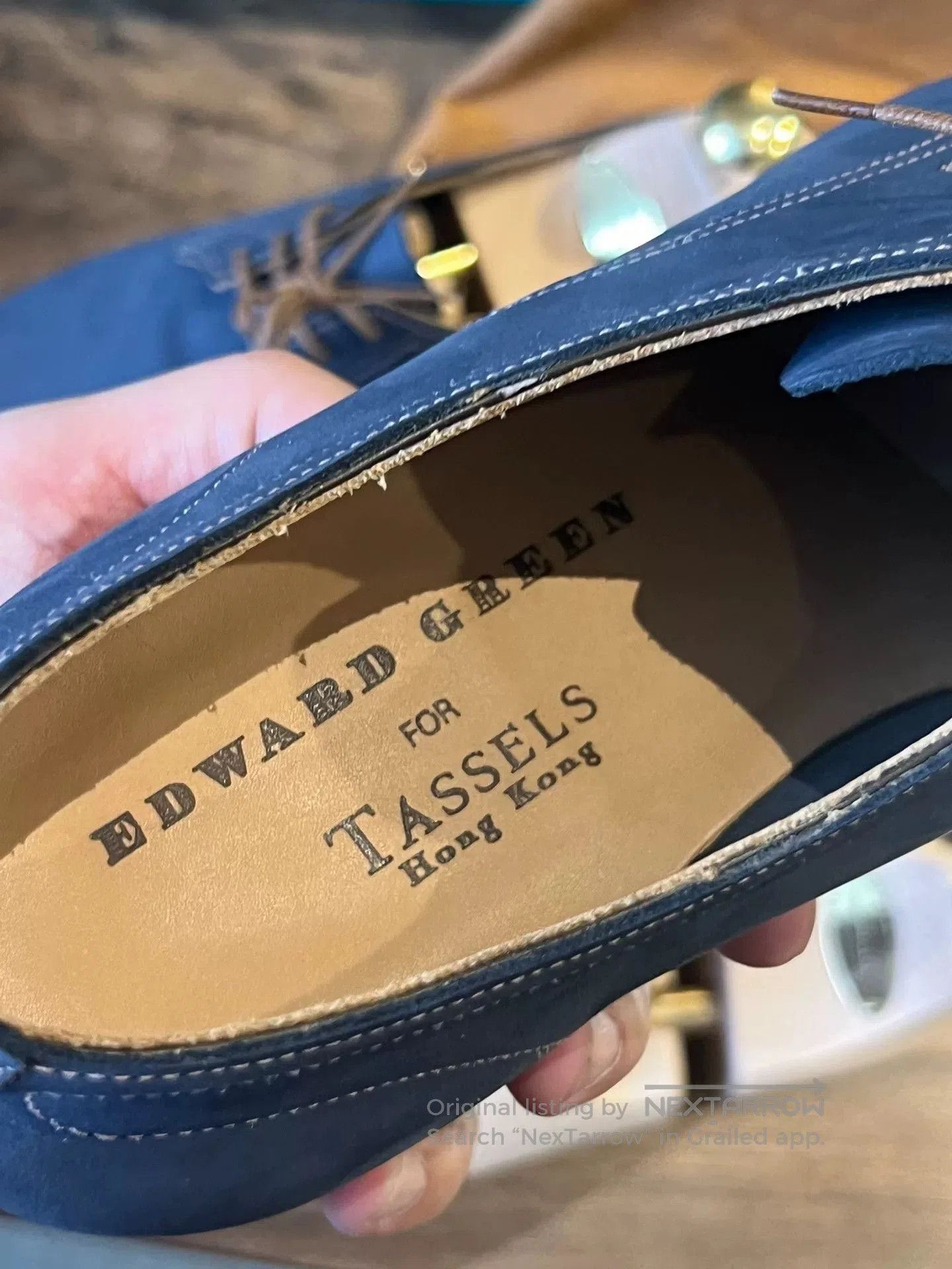 Edward Green Edward Green Suede Derby Shoes. Size US 10 / EU 43 - 6 Thumbnail