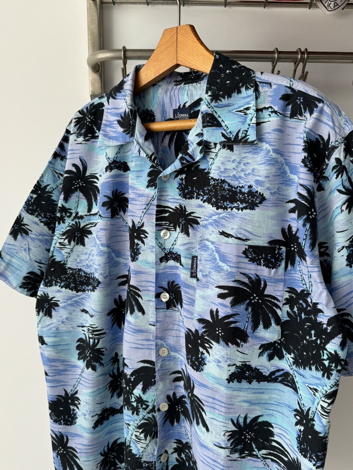 O'Neill × Vintage Vintage O’Neill Surfboarding Hawaiian Aloha Button Shirt Size US XL / EU 56 / 4 - 3 Thumbnail