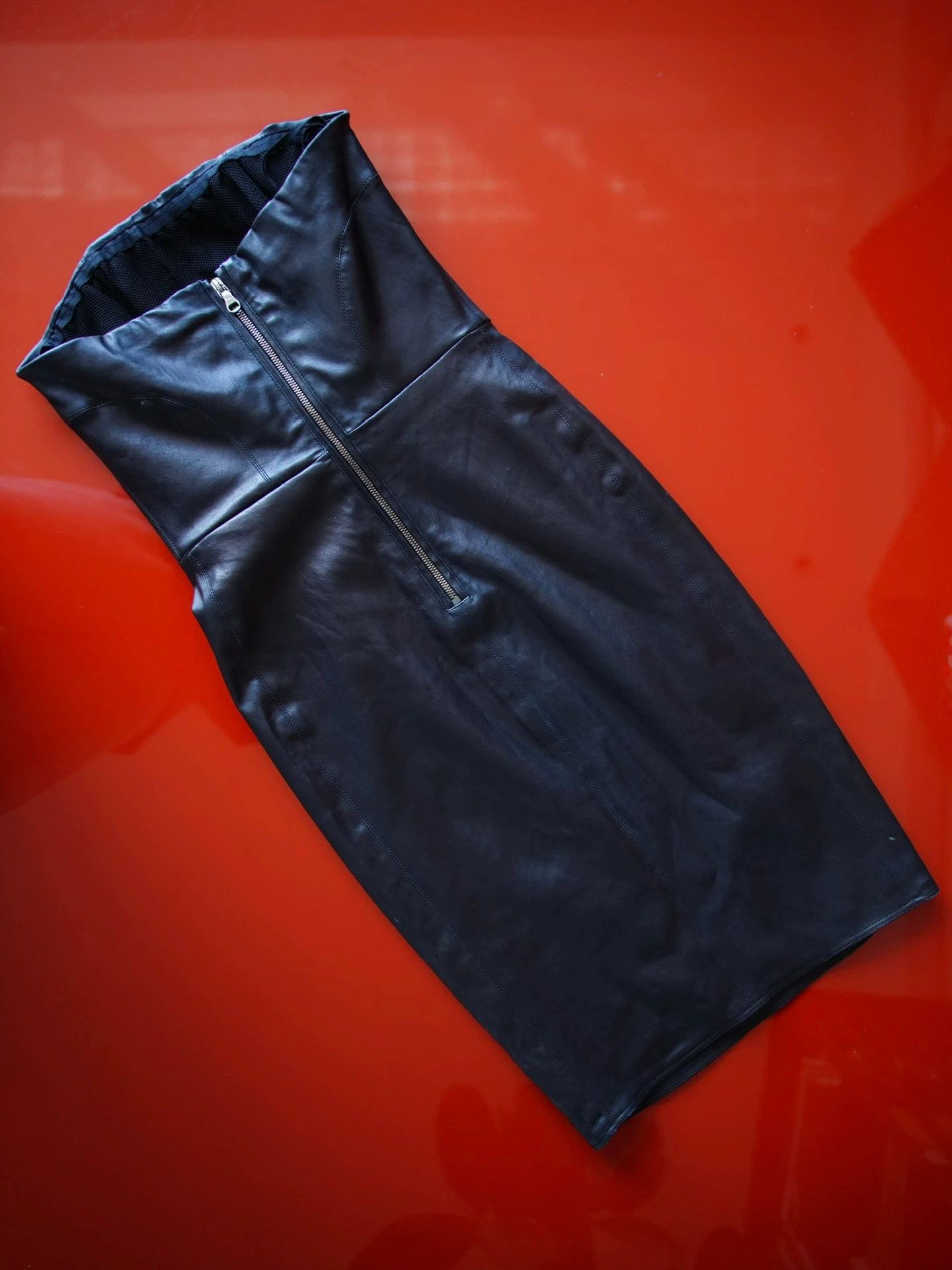 Loewe Loewe Vintage Sheepskin Strapless Slim Fit Dress Perfect Size S / US 4 / IT 40 - 3 Thumbnail