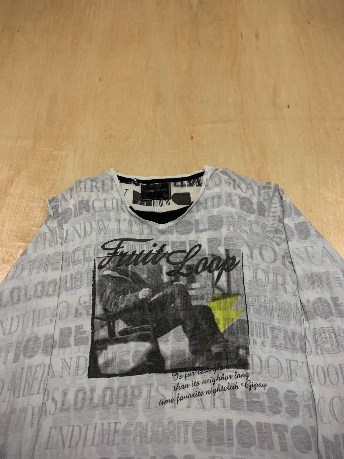 Hysteric Glamour × If Six Was Nine × Japanese Brand Vintage Y2k Cathy's Closet Longsleeve Punk style Size US L / EU 52-54 / 3 - 2 Thumbnail