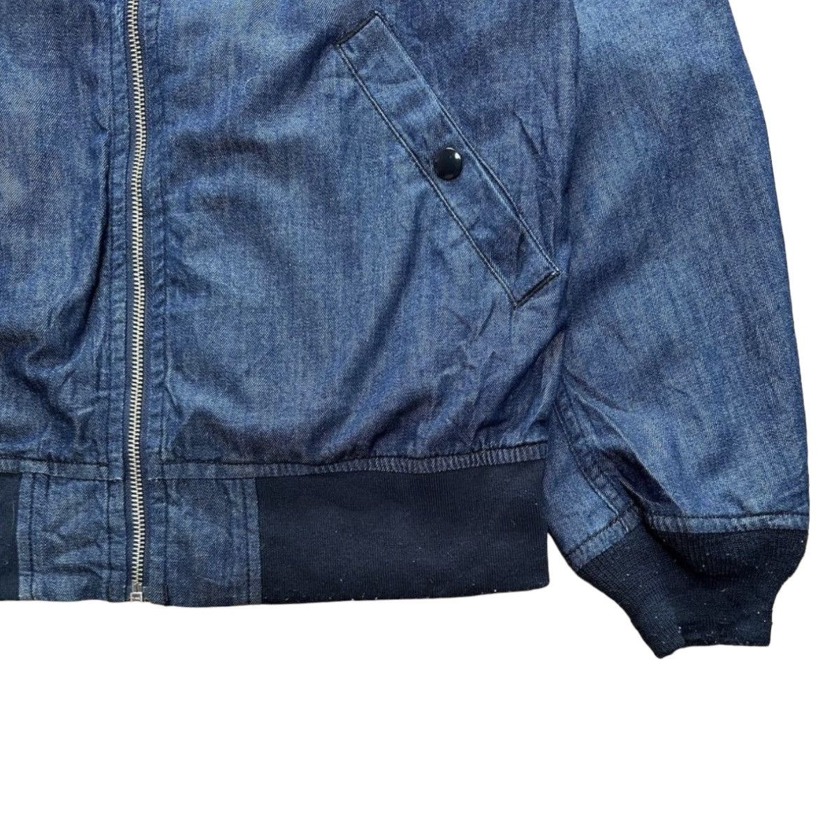 Alpha Industries Alpha Industries Denim Bomber Jacket Size US S / EU 44-46 / 1 - 6 Thumbnail