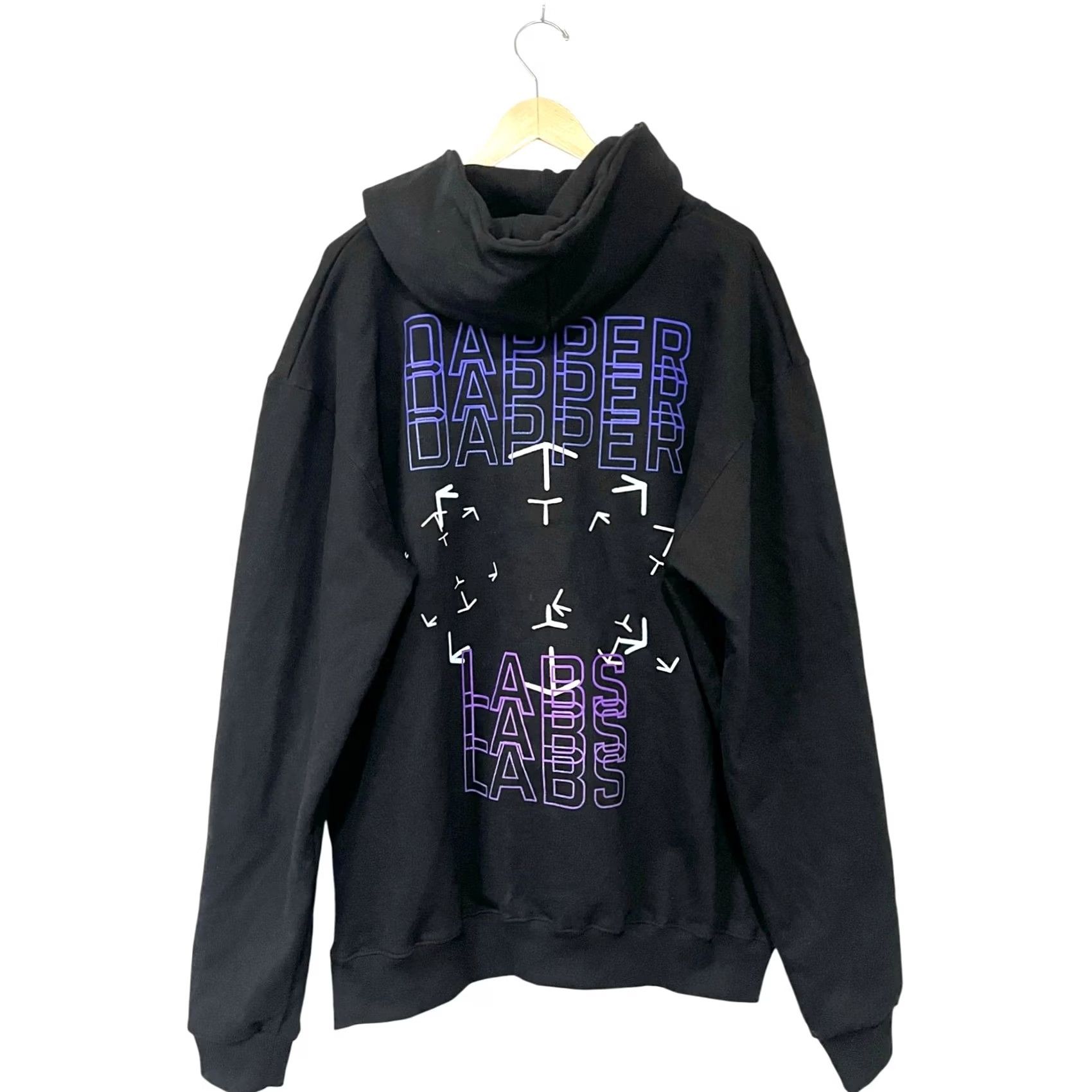 Vintage Mike Paul Atelier Dapper Labs Hoodie Pullover Black 100% Cotton Sz 2XL Unisex Adults Hoodie Black 2XL 100% Cotton Size US XXL / EU 58 / 5 - 2 Thumbnail