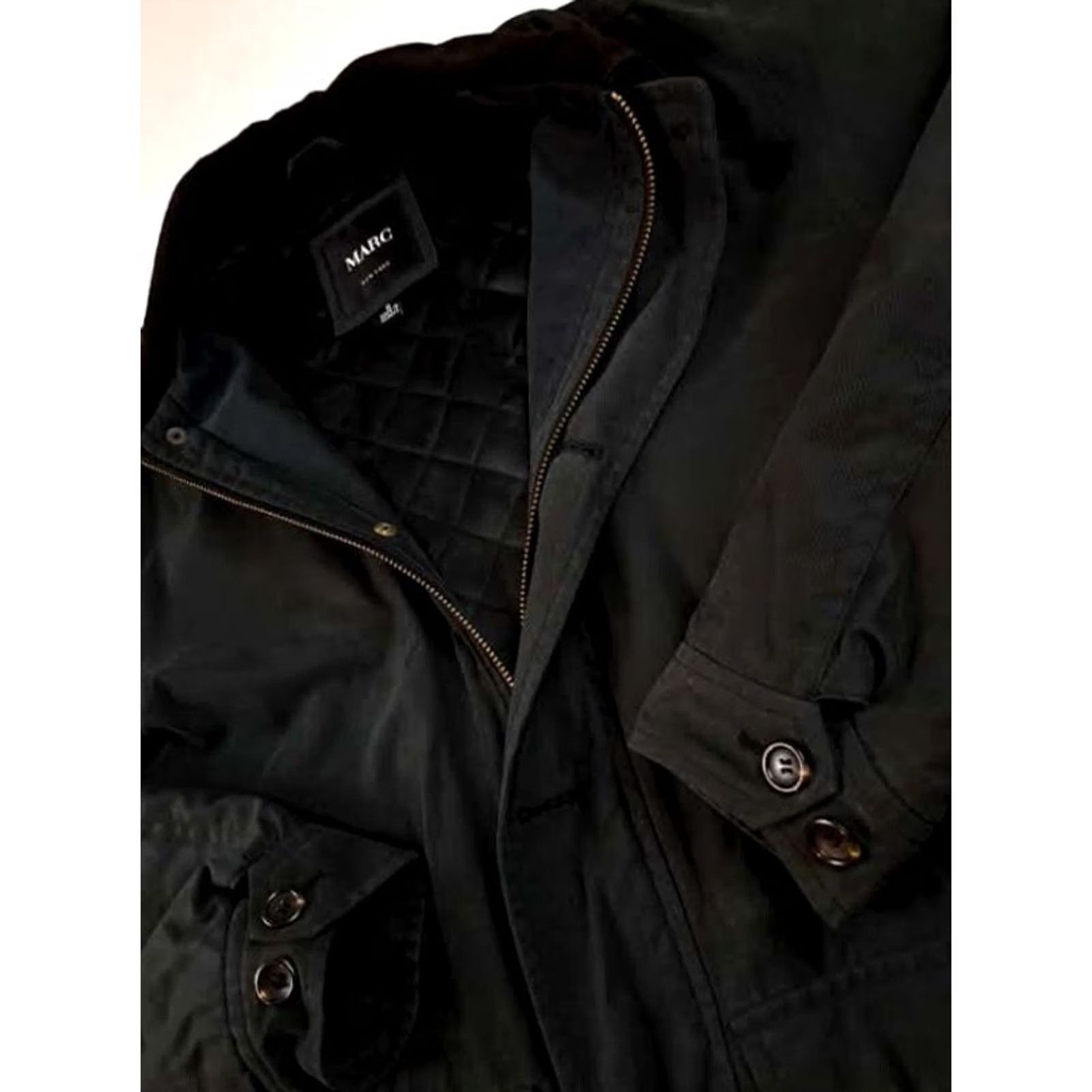 Vintage Marc New York Coat Barn Nylon Quilted Insulated Small Full Zip&Button Men Urban Outdoors Size US S / EU 44-46 / 1 - 3 Thumbnail