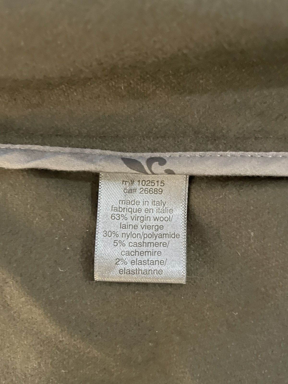 John Varvatos Felted Wool & Cashmere Jet Pocket Jacket Size 48R - 3 Thumbnail