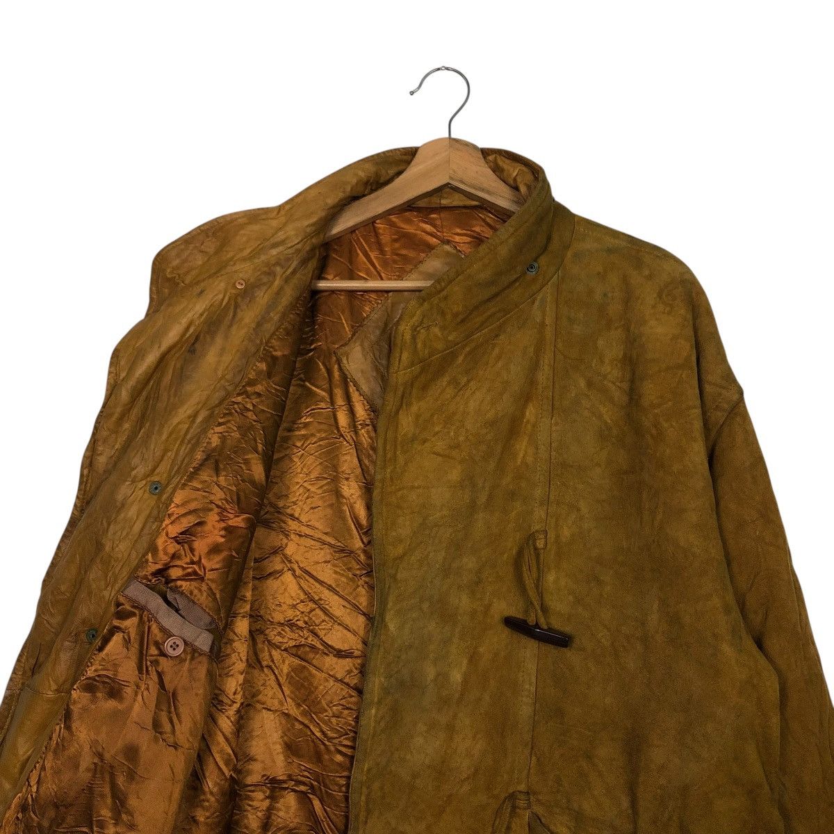 Japanese Brand 🔥VINTAGE CHORE WORK LEATHER JACKET KA UOMO KAPITAL Size US M / EU 48-50 / 2 - 14 Thumbnail