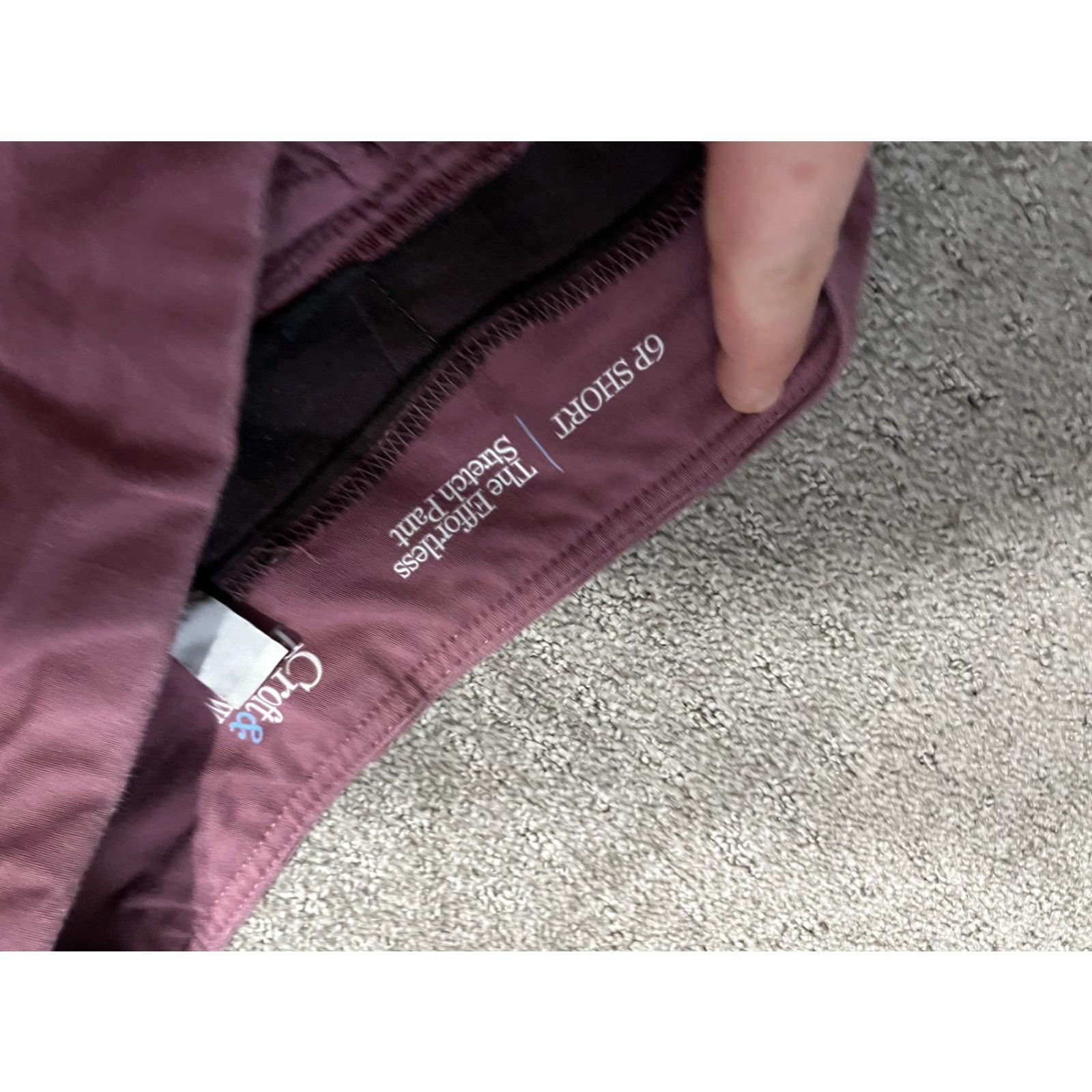 Croft & Barrow Croft & Barrow Women’s Pants 6P Pink The Effortless Stretch Pull On Ankle Pocket City College Preppy Size 28" / US 6 / IT 42 - 6 Thumbnail