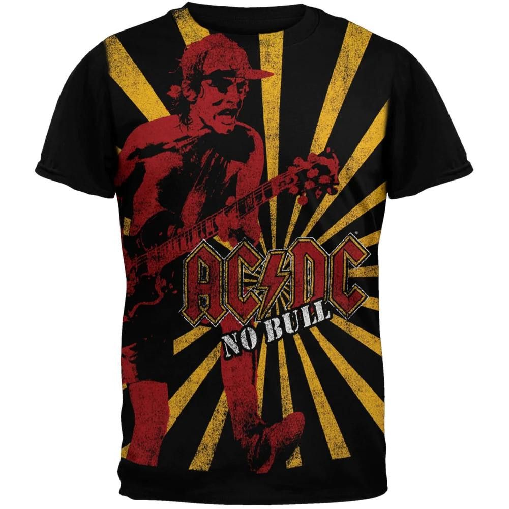 Designer AC/DC AOP T-shirt Shirt - No Bull Subway T-Shirt Angus Young Size US M / EU 48-50 / 2 - 1 Thumbnail