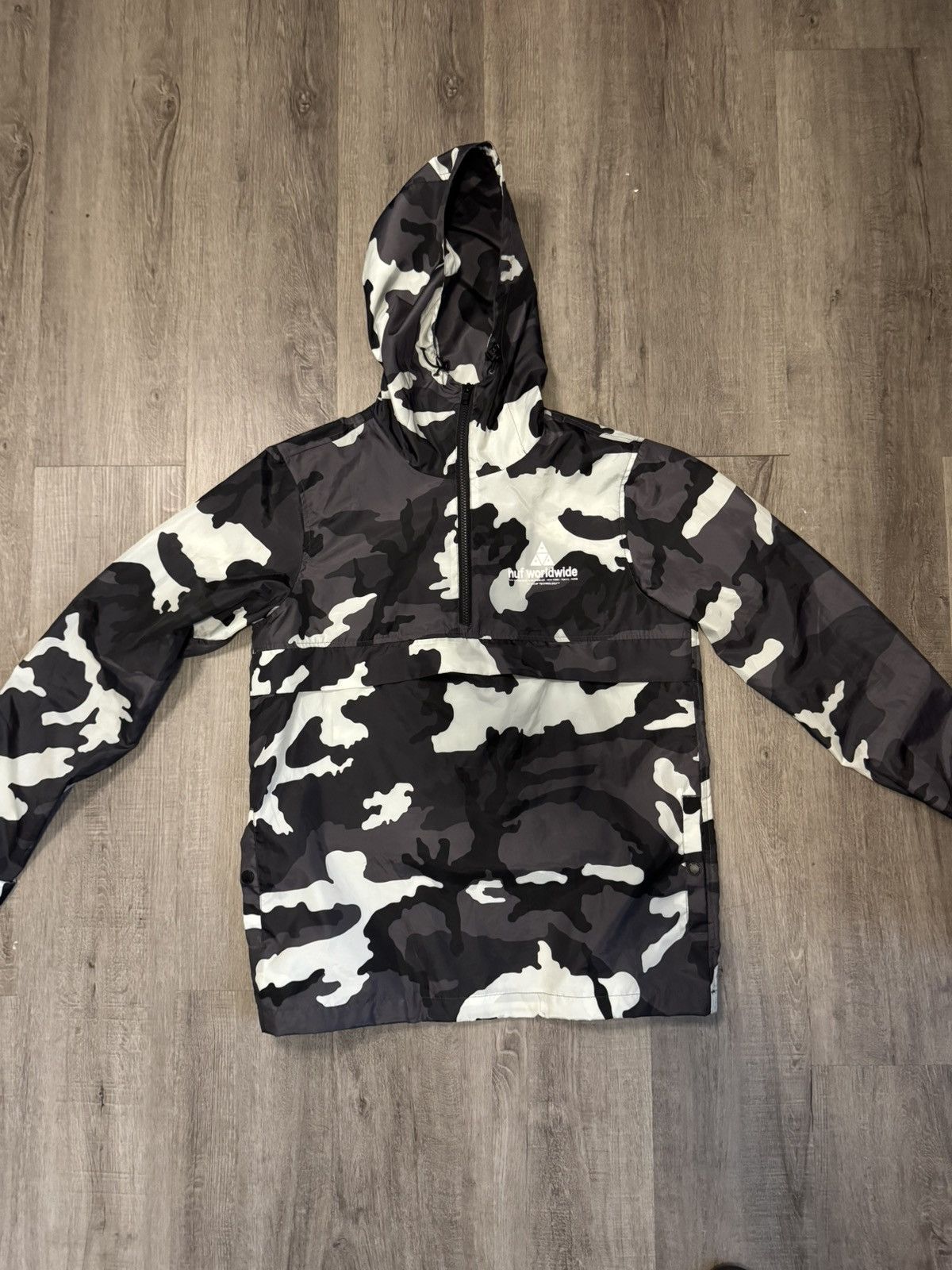 Huf Huf worldwide rain jacket Size US S / EU 44-46 / 1 - 1 Thumbnail