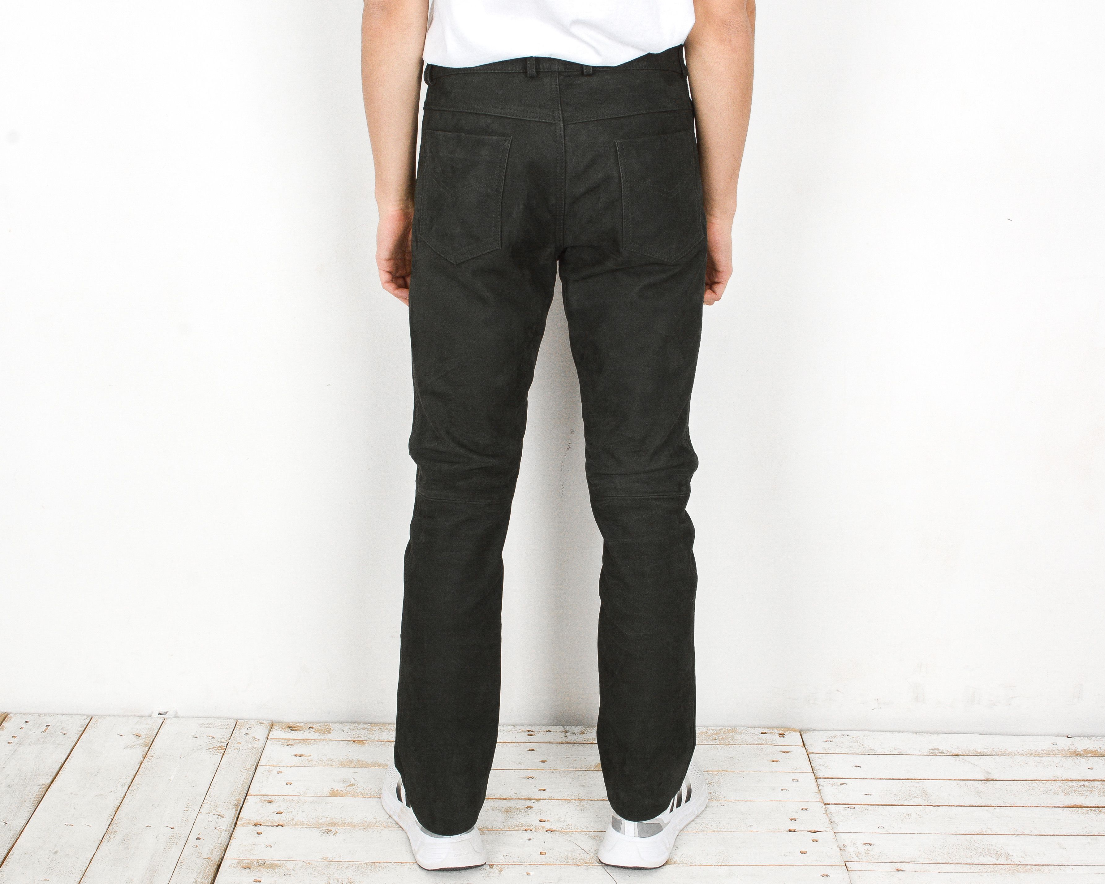 Cowboy Equipment PARFORCE Soft Real Leather W34 L34 Slim Reg Fit Pants Size US 34 / EU 50 - 3 Thumbnail