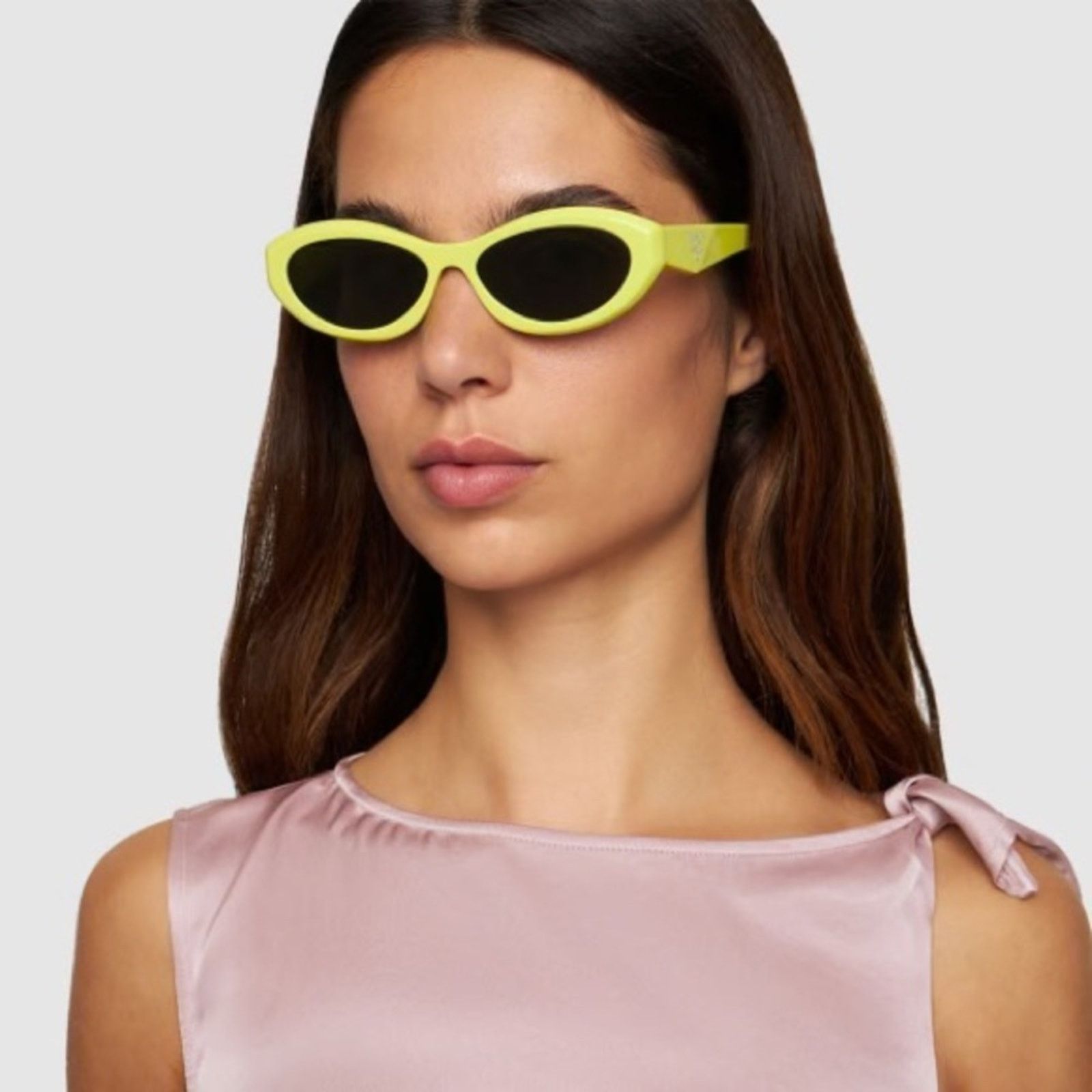 Prada NEW PRADA Symbol PR26ZS 13L08Z Cedar/Dark Grey Sunglasses Size ONE SIZE - 1 Thumbnail