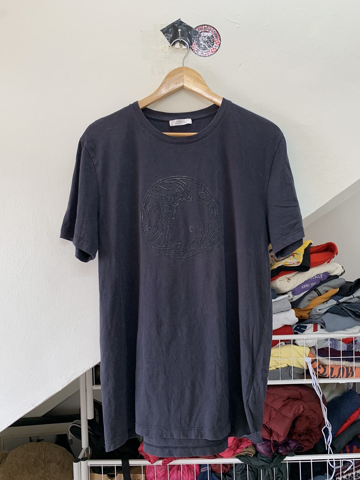 Versace size M: Vintage Versace collection tshirt vintage Medusa Size US L / EU 52-54 / 3 - 3 Thumbnail