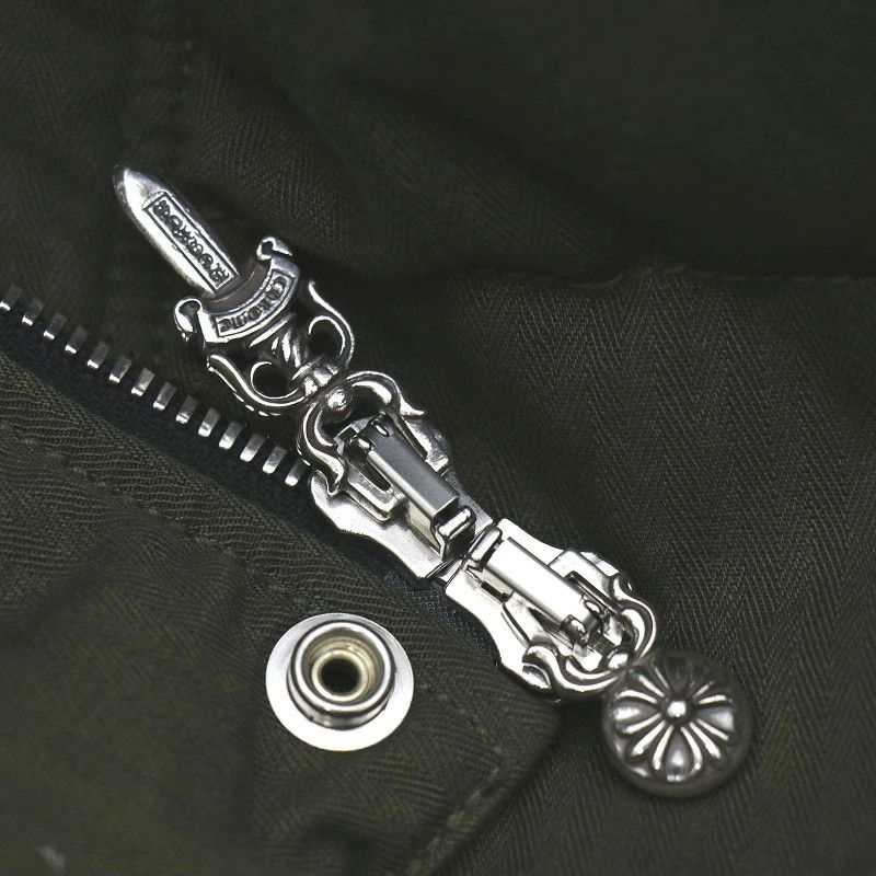 Chrome Hearts Chrome Hearts Lace Stopper Khaki Puffer Jacket Size US M / EU 48-50 / 2 - 3 Thumbnail