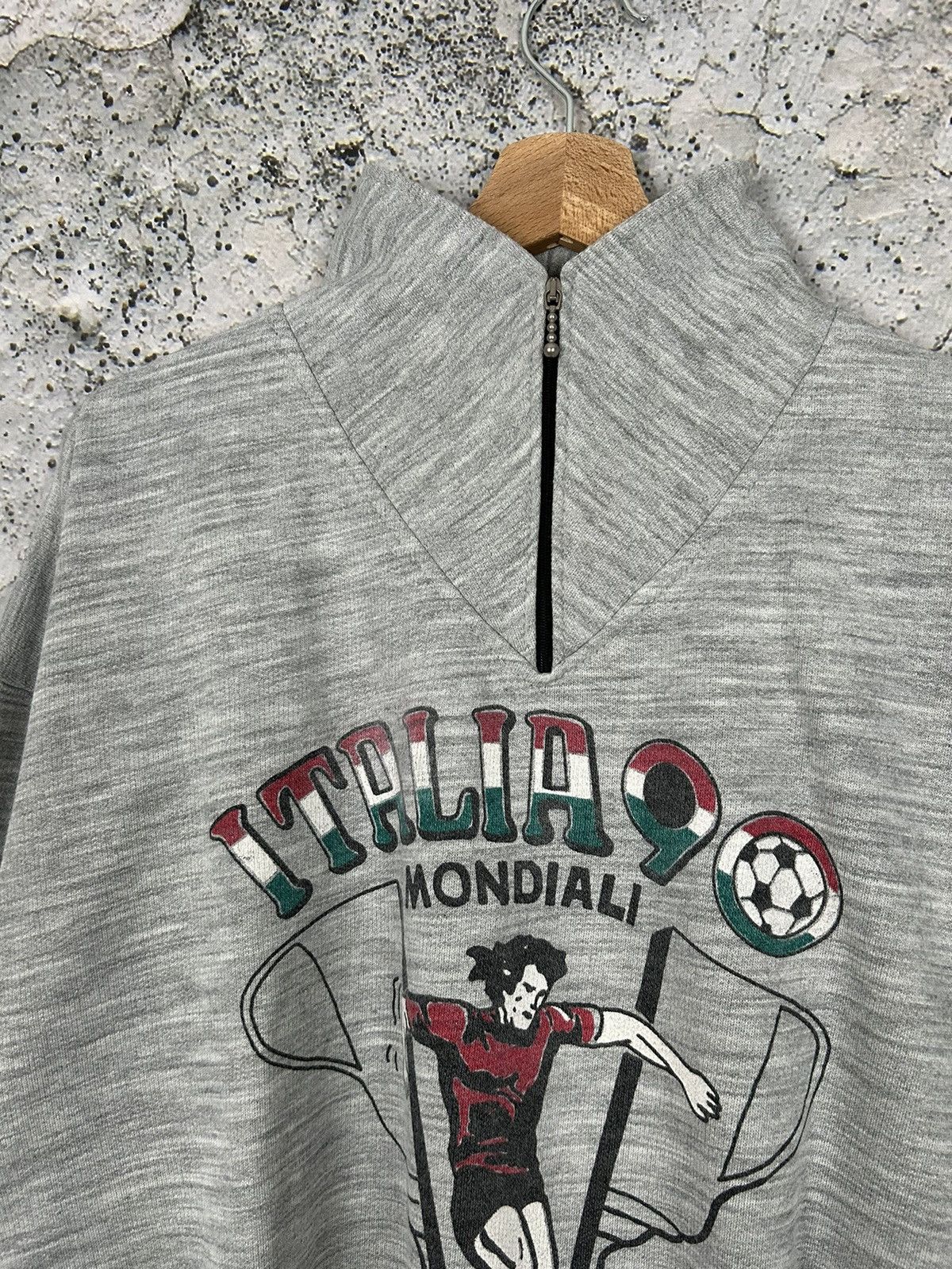 Vintage Vintage Italy 1990 World Cup Roma Football Soccer 90s Size US L / EU 52-54 / 3 - 3 Thumbnail