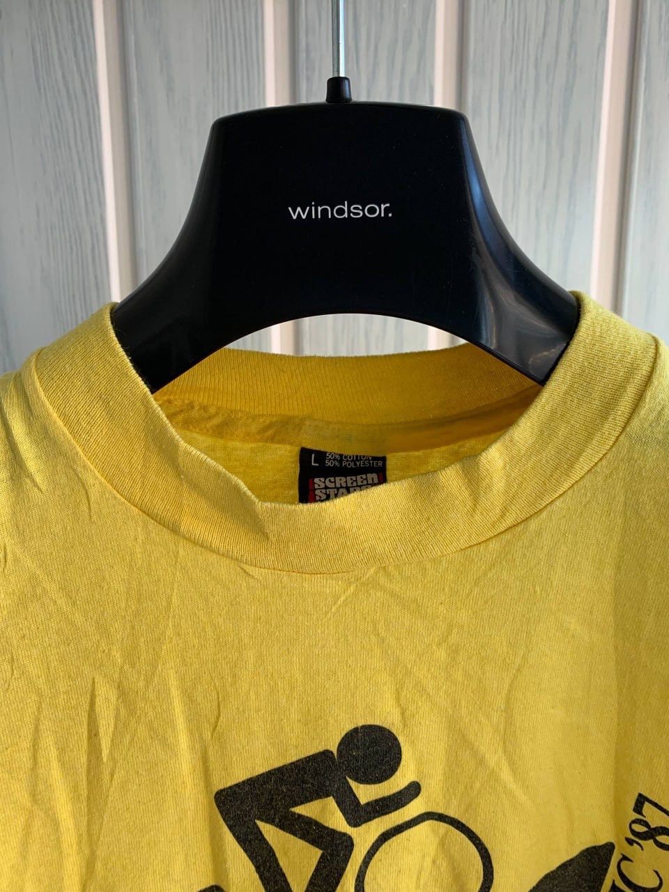 Vintage Vintage 1987 Peninsula Metric Century TWC Yellow T-Shirt Size US M / EU 48-50 / 2 - 6 Thumbnail