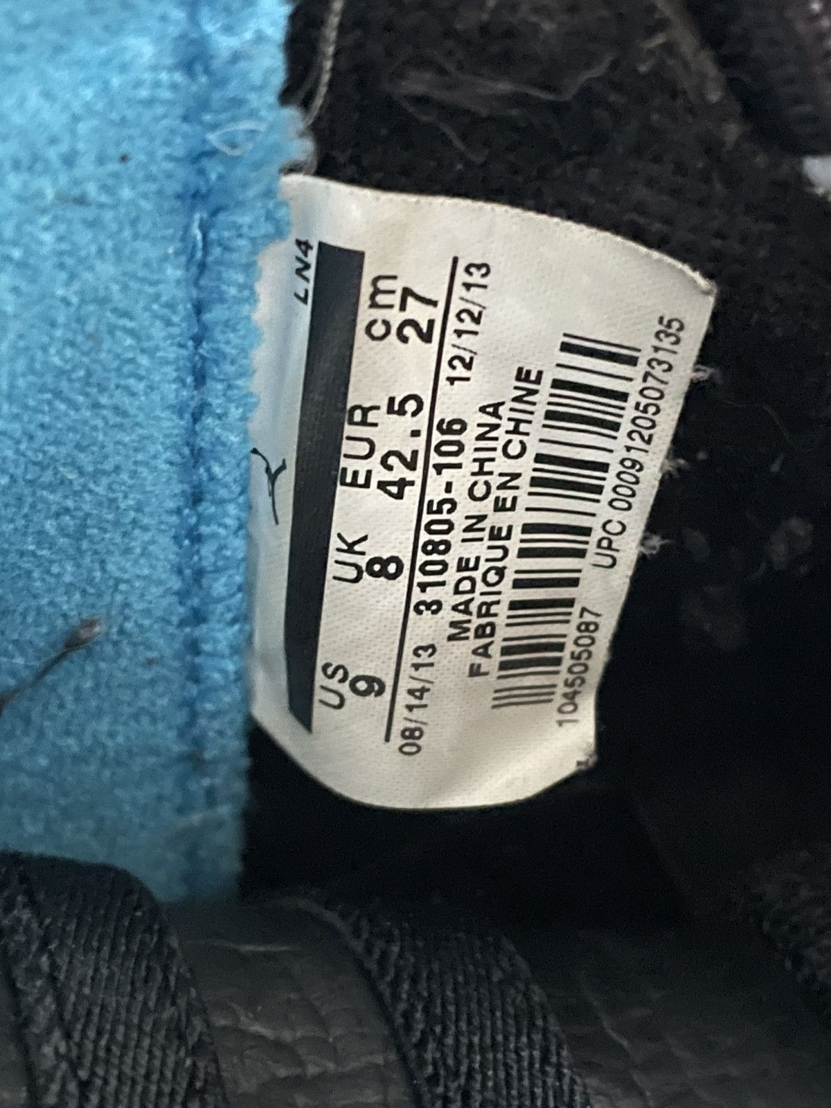 Jordan Brand Jordan 10 Powder Blue Size US 9 / EU 42 - 8 Thumbnail