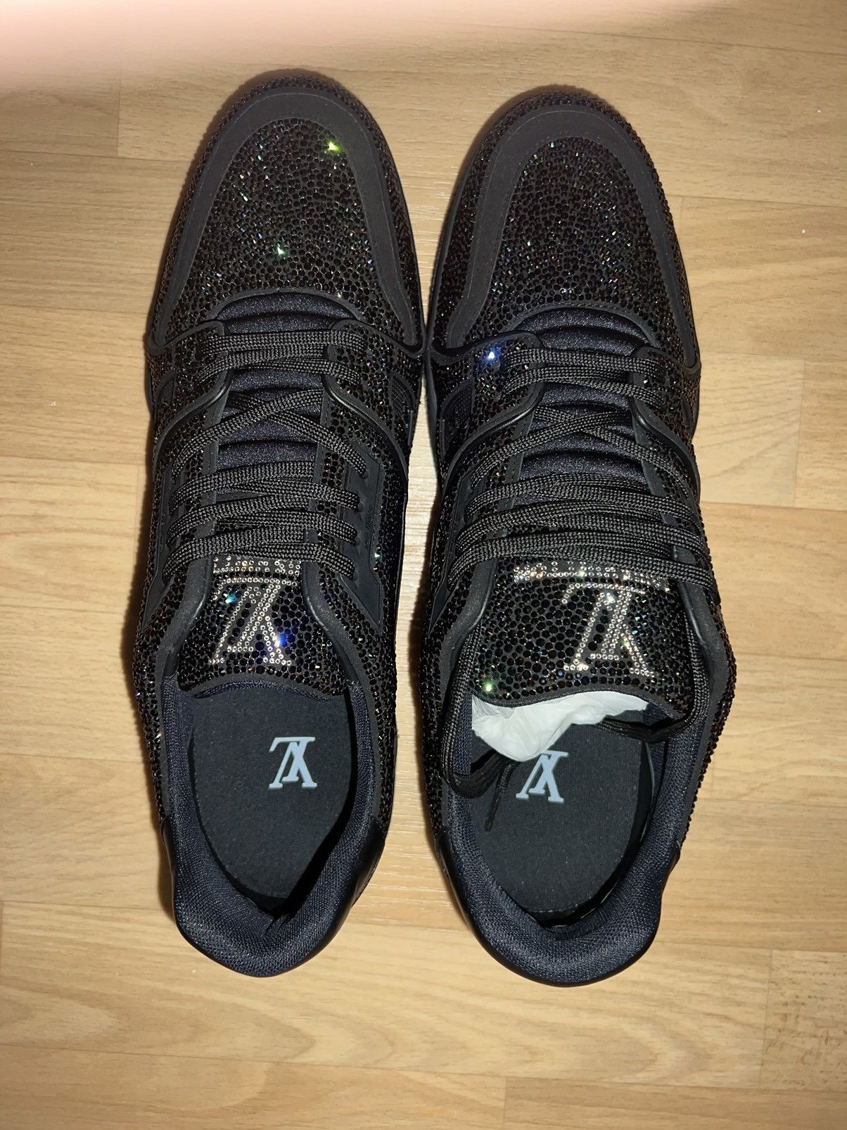 Louis Vuitton Louis Vuitton Crystal Trainer Size US 12 / EU 45 - 3 Thumbnail