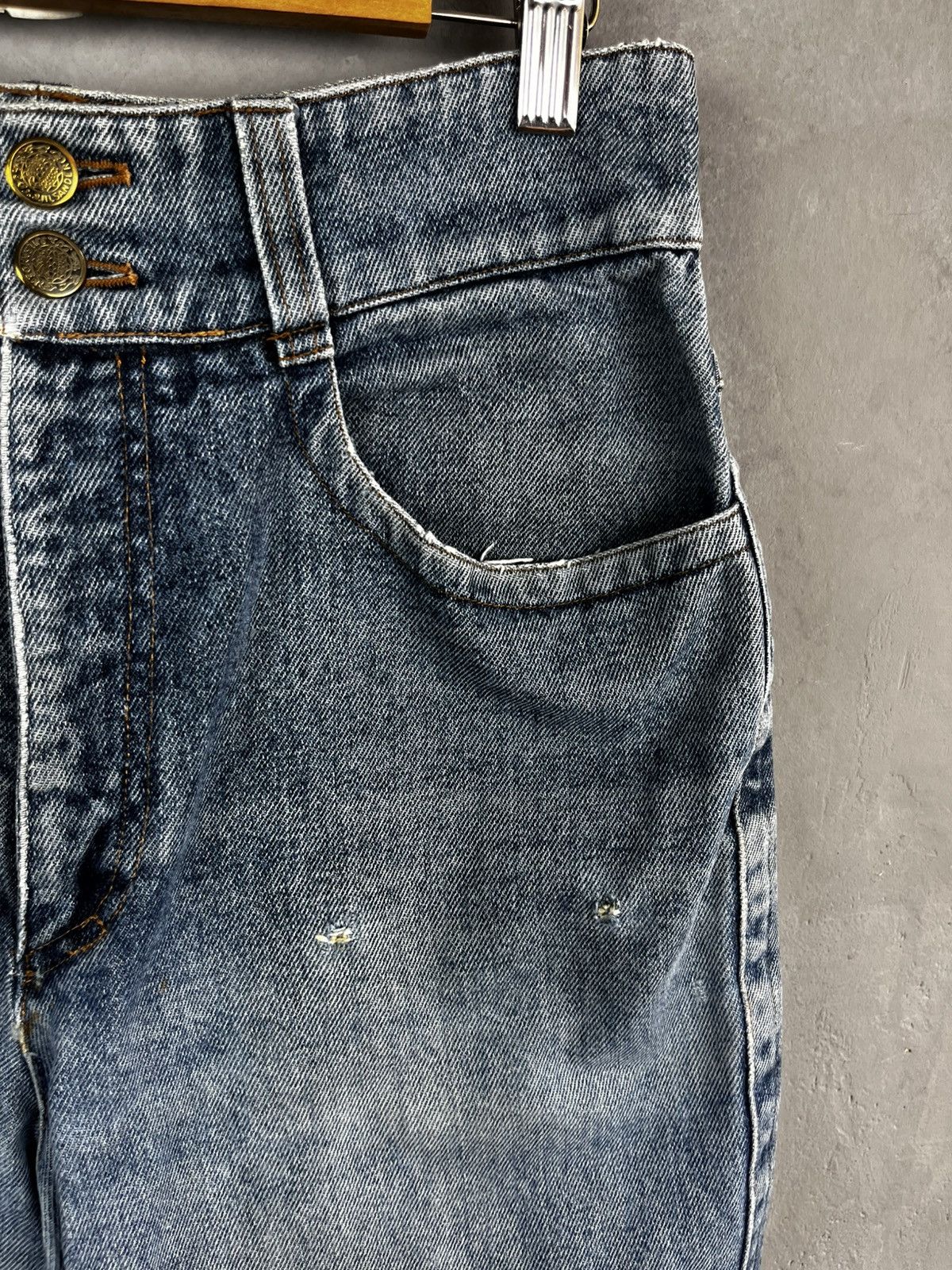Hysteric Glamour × Jil Sander × Vintage Jil Sander distressed denim vintage 90s rare hype Size 28" / US 6 / IT 42 - 3 Thumbnail