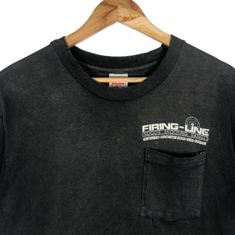 Anvil × Vintage Vintage "Anvil" Firing-Line Men T-shirt Size US M / EU 48-50 / 2 - 2 Thumbnail