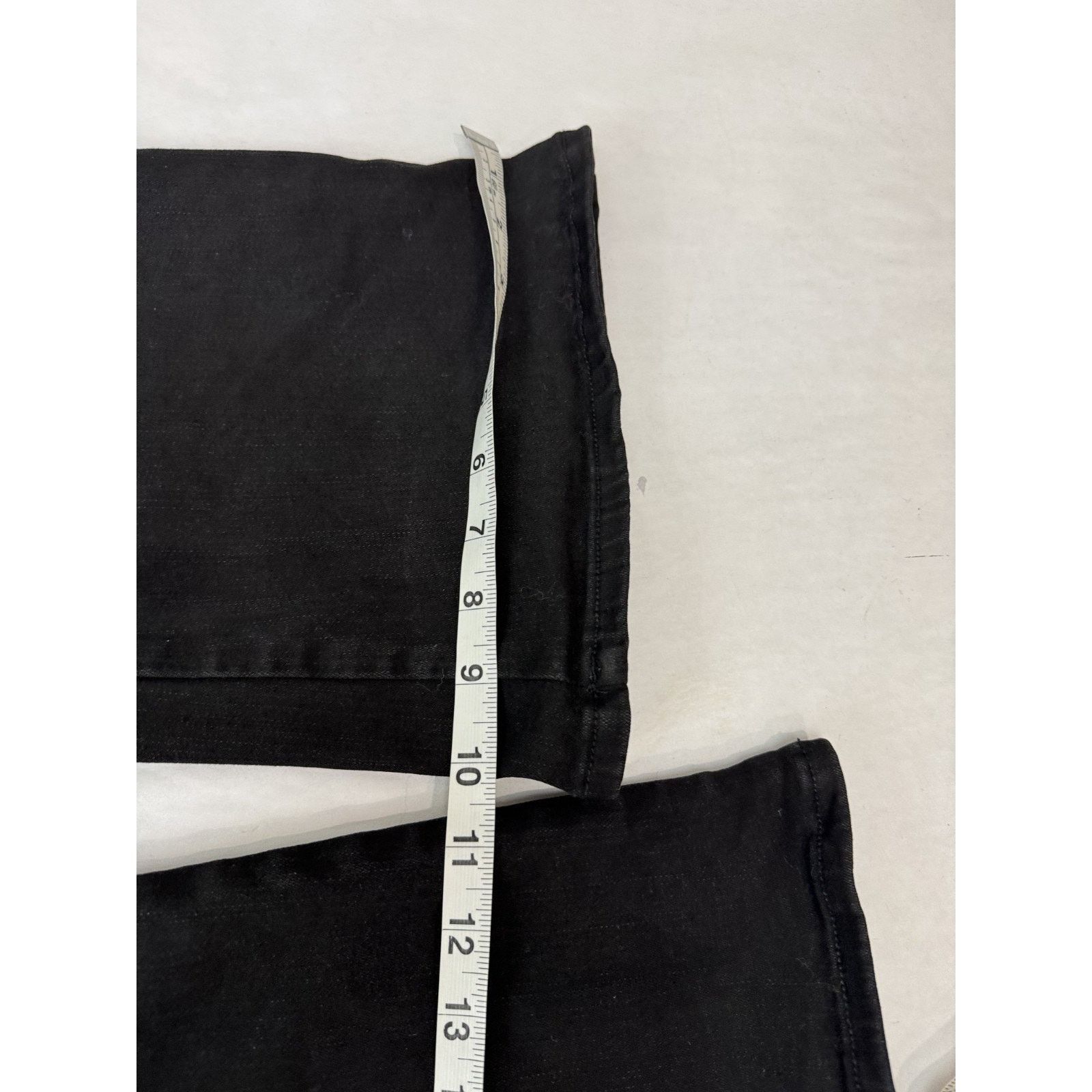 Other Universal Standard Mid-Rise Flare Jeans Black Wide Grunge Size 30" / US 8 / IT 44 - 7 Thumbnail
