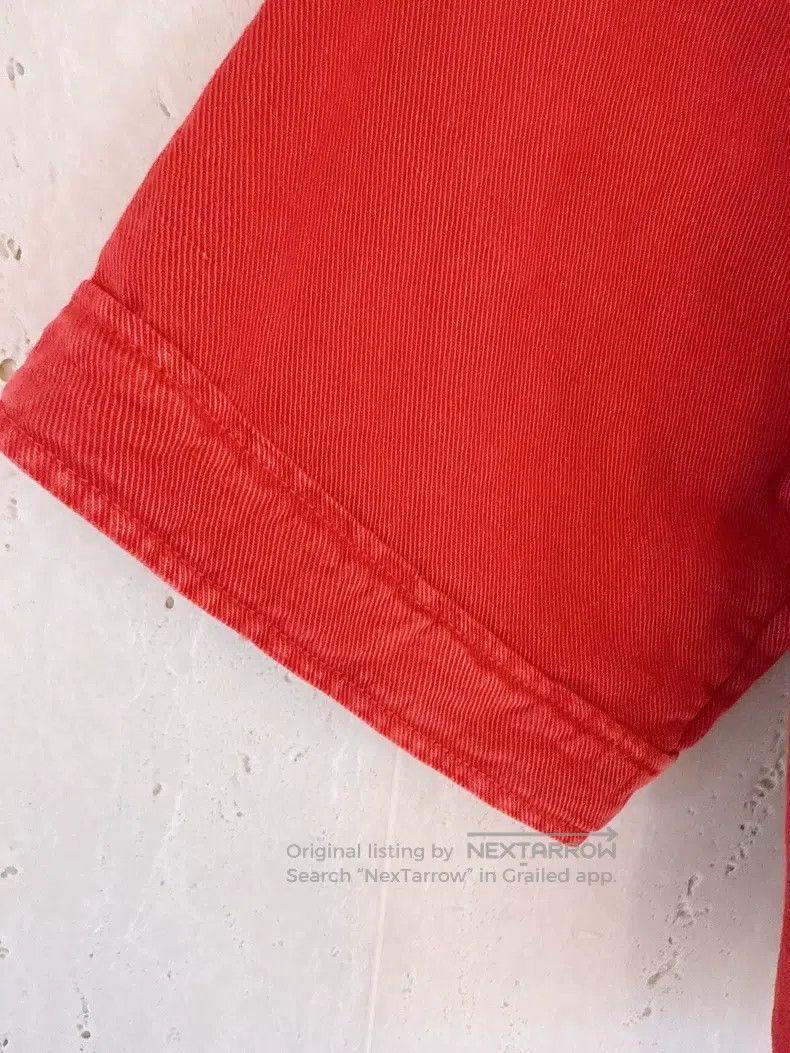 Brunello Cucinelli Brunello Cucinelli Red cotton linen short jacket Size XXS / US 00 / IT 34 - 5 Thumbnail