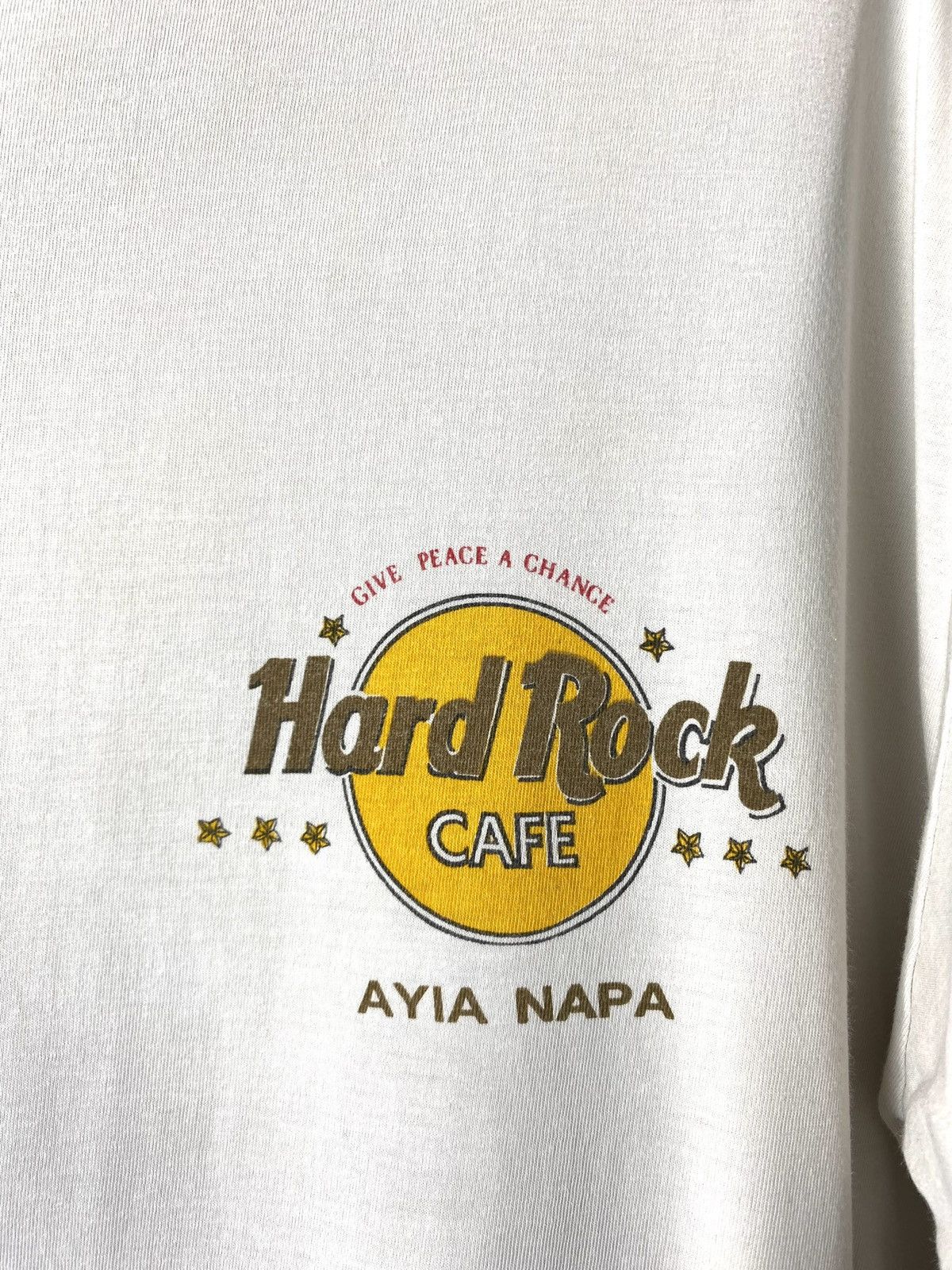 Hard Rock Cafe Vintage 80-90’s Hard Rock Cafe Ayia Napa TShirt Size US L / EU 52-54 / 3 - 4 Thumbnail