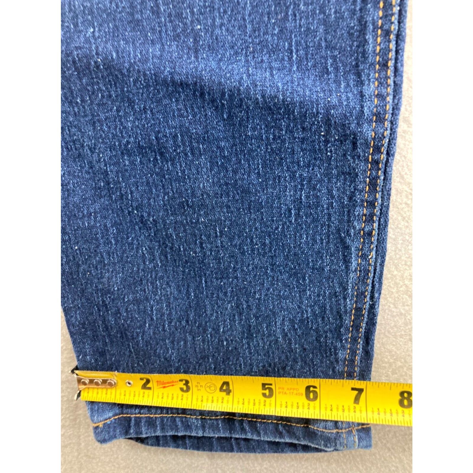 Vintage Action West High Rise Bootcut Jeans Womens 18 Stretch Dark Wash Denim Blue Size 40" / US 18 - 7 Thumbnail