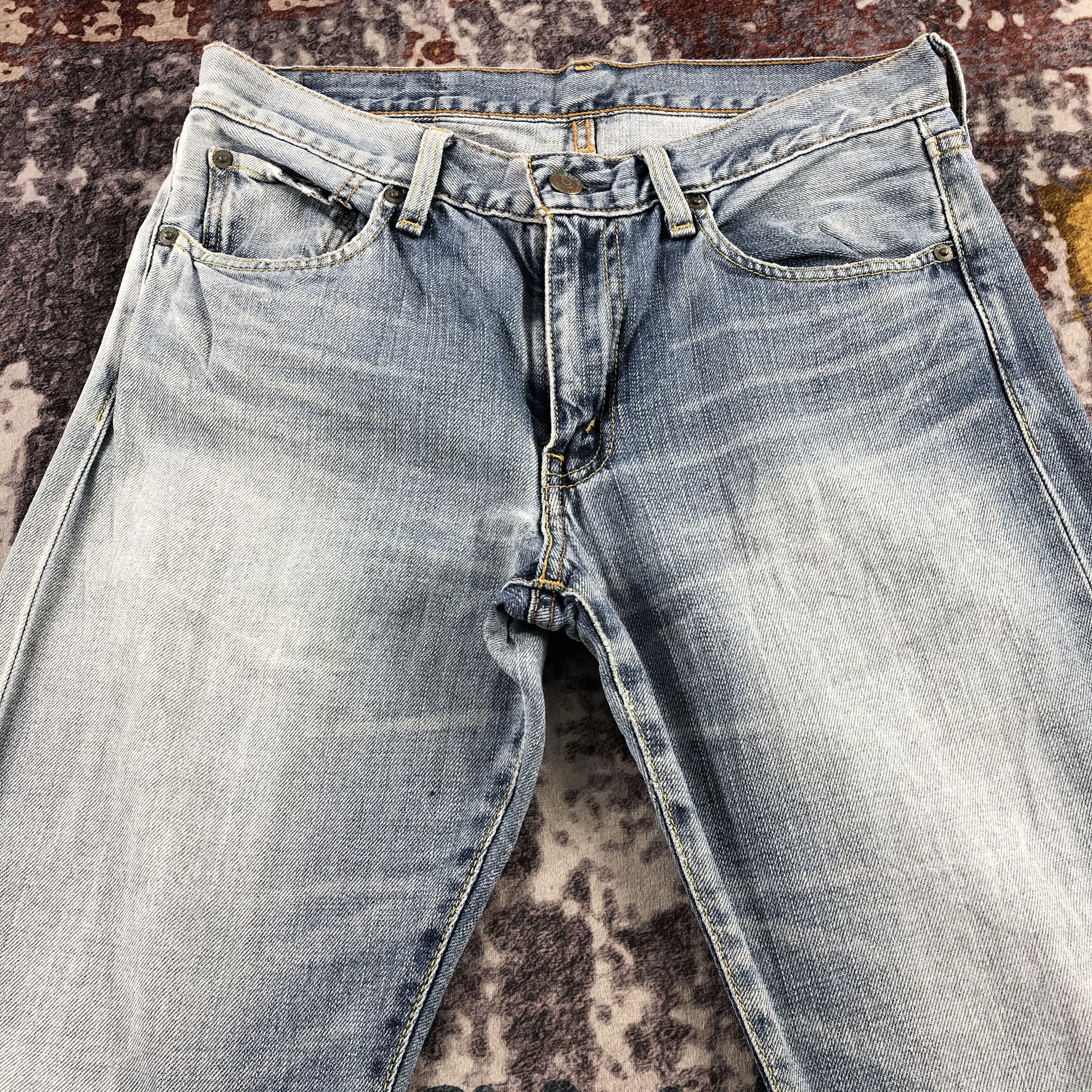 Levi's × Vintage 90s Vintage Light Wash Levis 505 Jeans-JM2791 Size US 32 / EU 48 - 3 Thumbnail