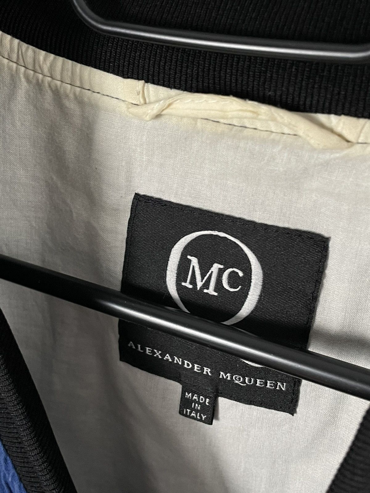 Alexander McQueen × Vintage Alexander McQueen Bomber Jacket Size US L / EU 52-54 / 3 - 8 Thumbnail