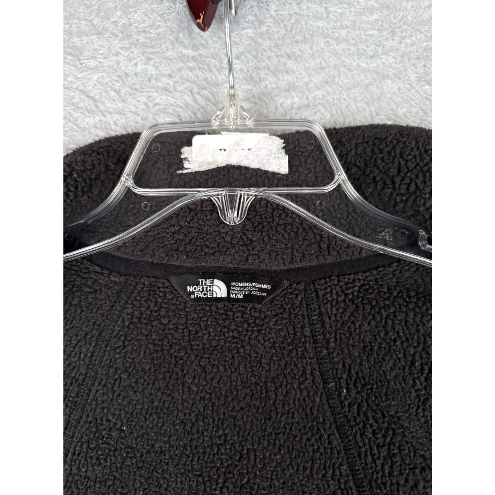 The North Face The North Face Jacket Women Medium Gray Knit Shell Sherpa Lined Polyester Mock Size M / US 6-8 / IT 42-44 - 3 Thumbnail
