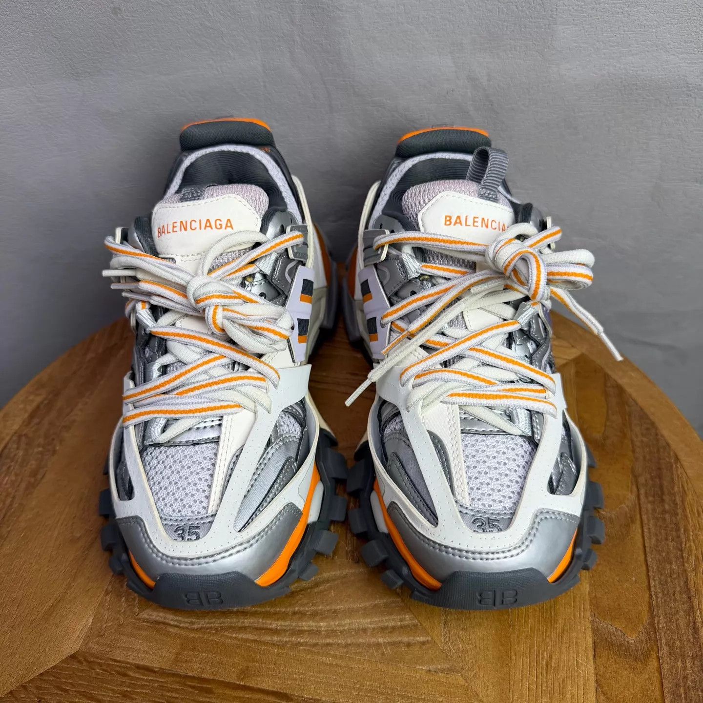 Balenciaga Balenciaga Track 35 GS Purple 98N W2 OG Box No Side Tags Size US 5 / IT 35 - 4 Thumbnail