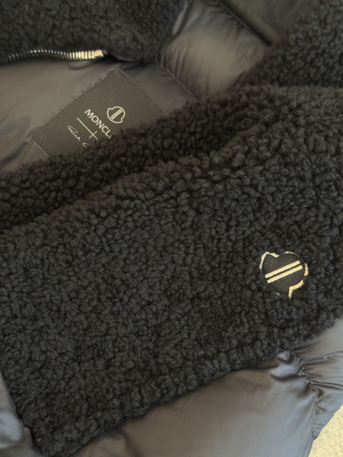 Moncler × Rick Owens Shearling puffer jacket Size US M / EU 48-50 / 2 - 8 Thumbnail