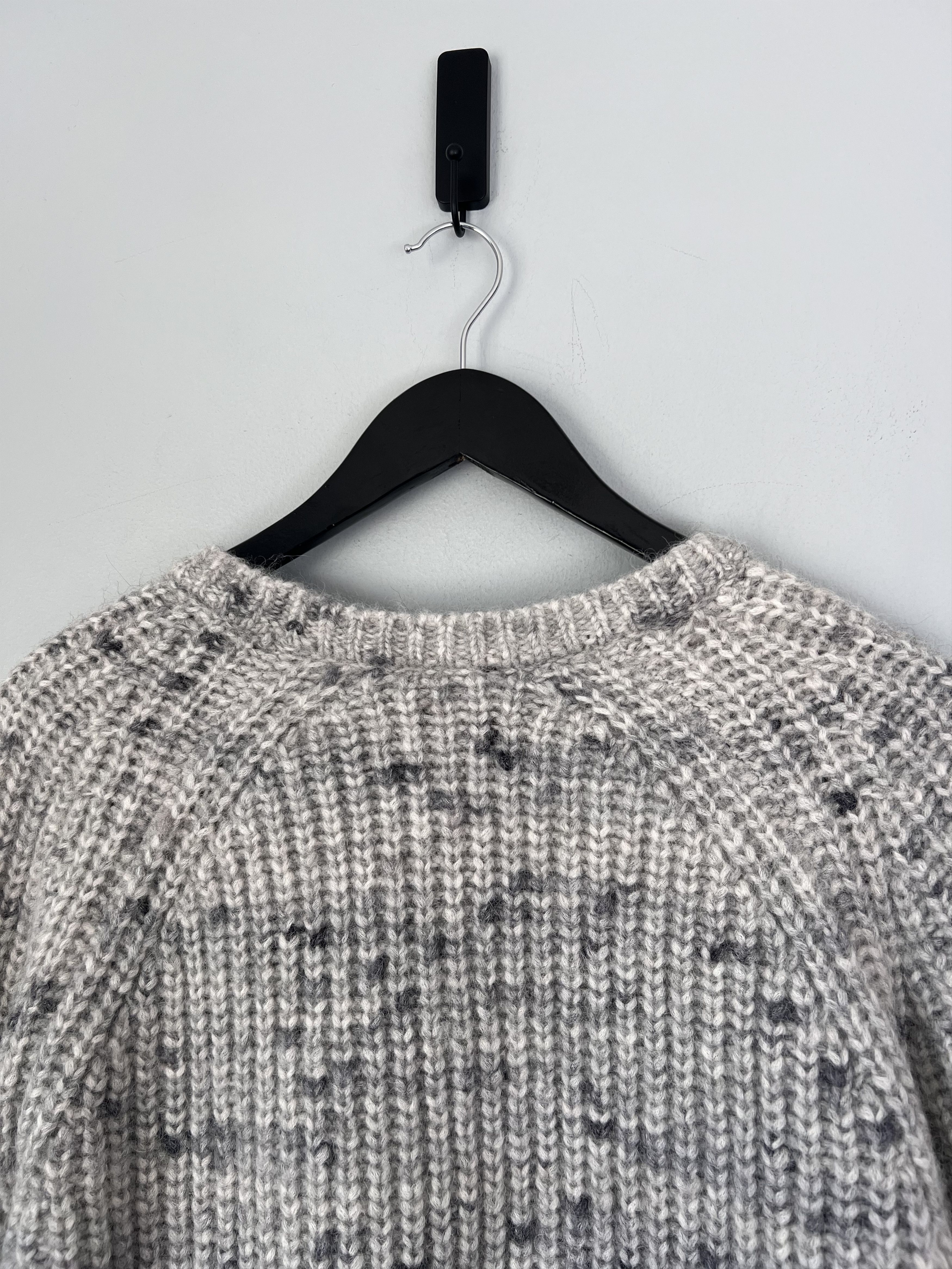 Aime Leon Dore Aime Leon Dore Flecked Alpaca Crewneck Sweater in Grey Size US XL / EU 56 / 4 - 6 Thumbnail