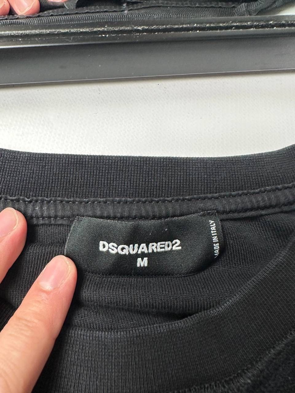 Dsquared2 Dsquared2 Mens Black Sweatshirt Gothic Vibe Skinny Size US M / EU 48-50 / 2 - 8 Thumbnail