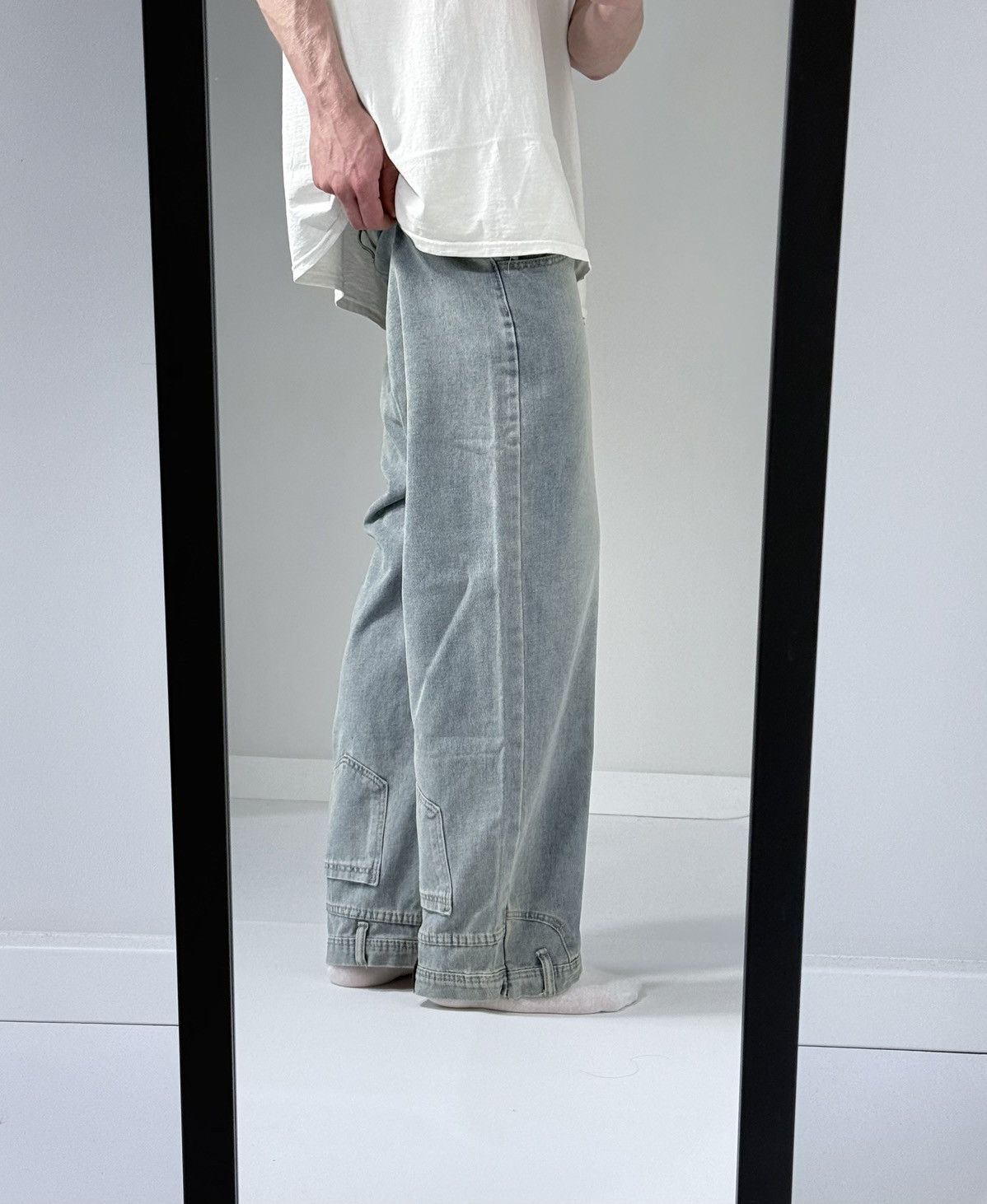 Other Vintage avantgarde Y2K streetwear opium wide jeans Size US 30 / EU 46 - 11 Thumbnail