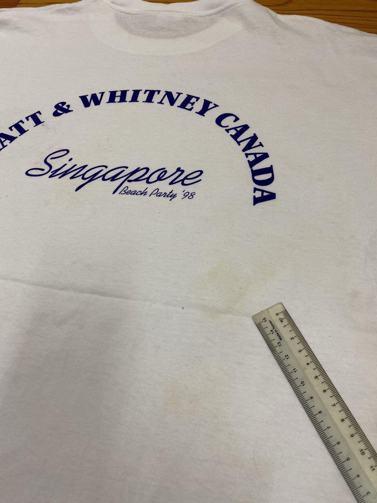 Vintage Vintage 90s Asian Pratt & Whitney Canada Tee Size US L / EU 52-54 / 3 - 13 Thumbnail