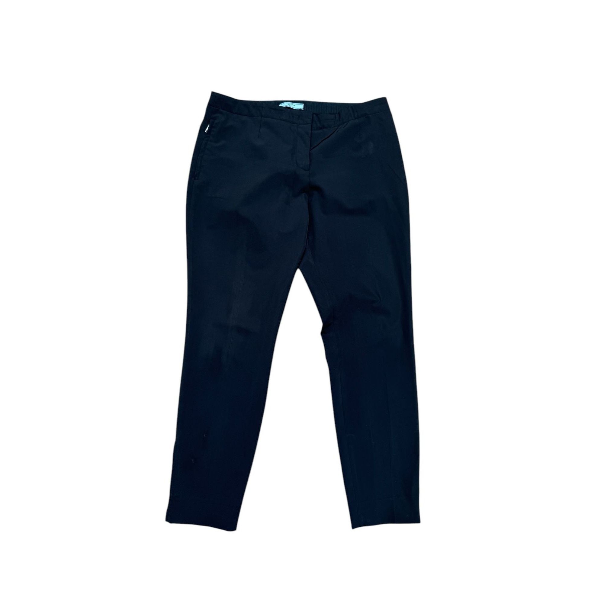 Prada Black Slim Fit Pants Size 32" / US 10 / IT 46 - 1 Thumbnail