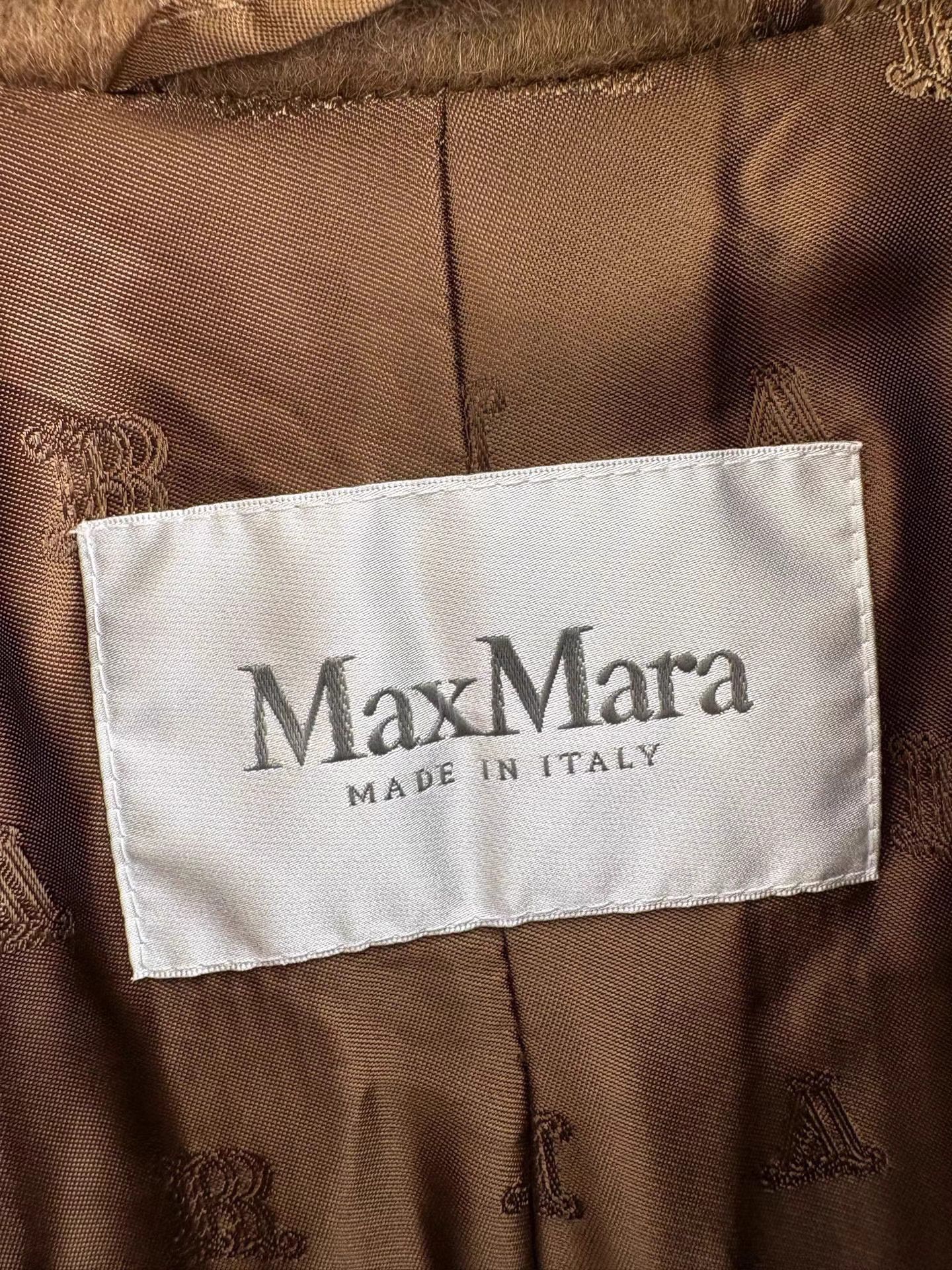 Max Mara MAXMARA VIALE Short Teddy Coat Size XS / US 0-2 / IT 36-38 - 3 Thumbnail