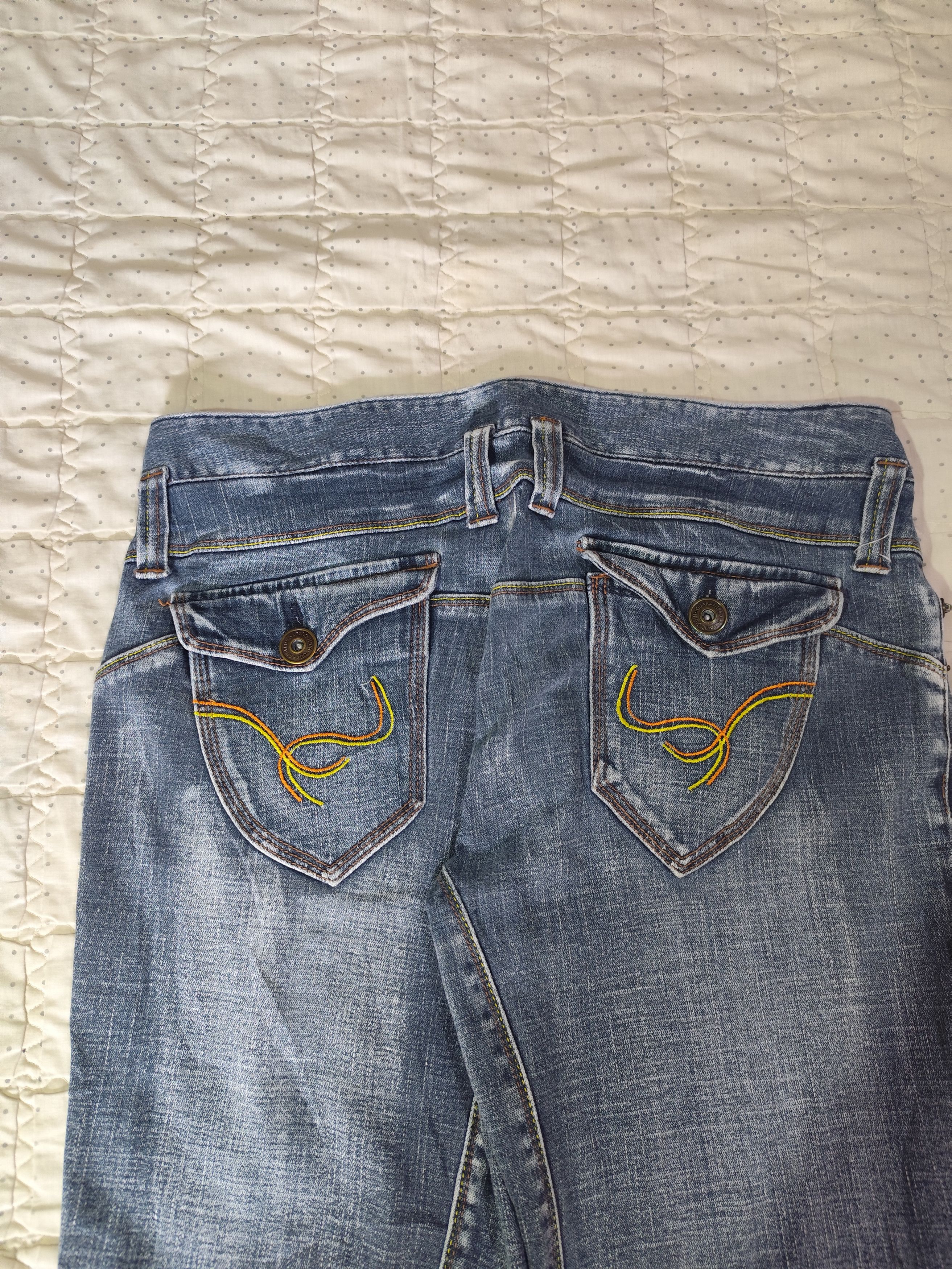 Beauty Beast × If Six Was Nine × Japanese Brand Vintage Japanese Brand Flare Denim J020 Size 34" / US 12 / IT 48 - 10 Thumbnail