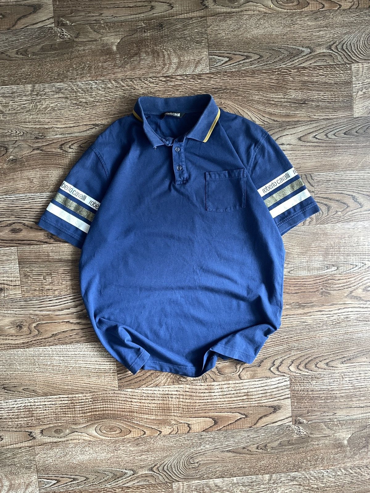 Just Cavalli × Roberto Cavalli Roberto Cavalli Just Cavalli polo t-shirt Size US XL / EU 56 / 4 - 1 Thumbnail