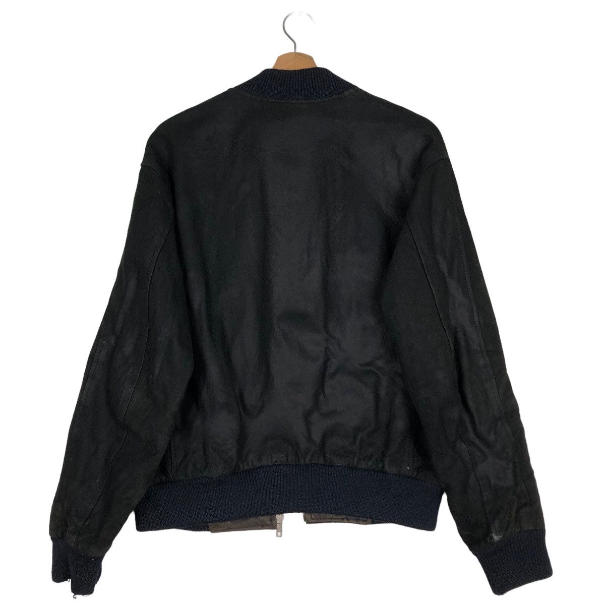Japanese Brand 🔥90’s Vintage Genuine Leather Jacket Bomber Japan Made Size US L / EU 52-54 / 3 - 8 Thumbnail