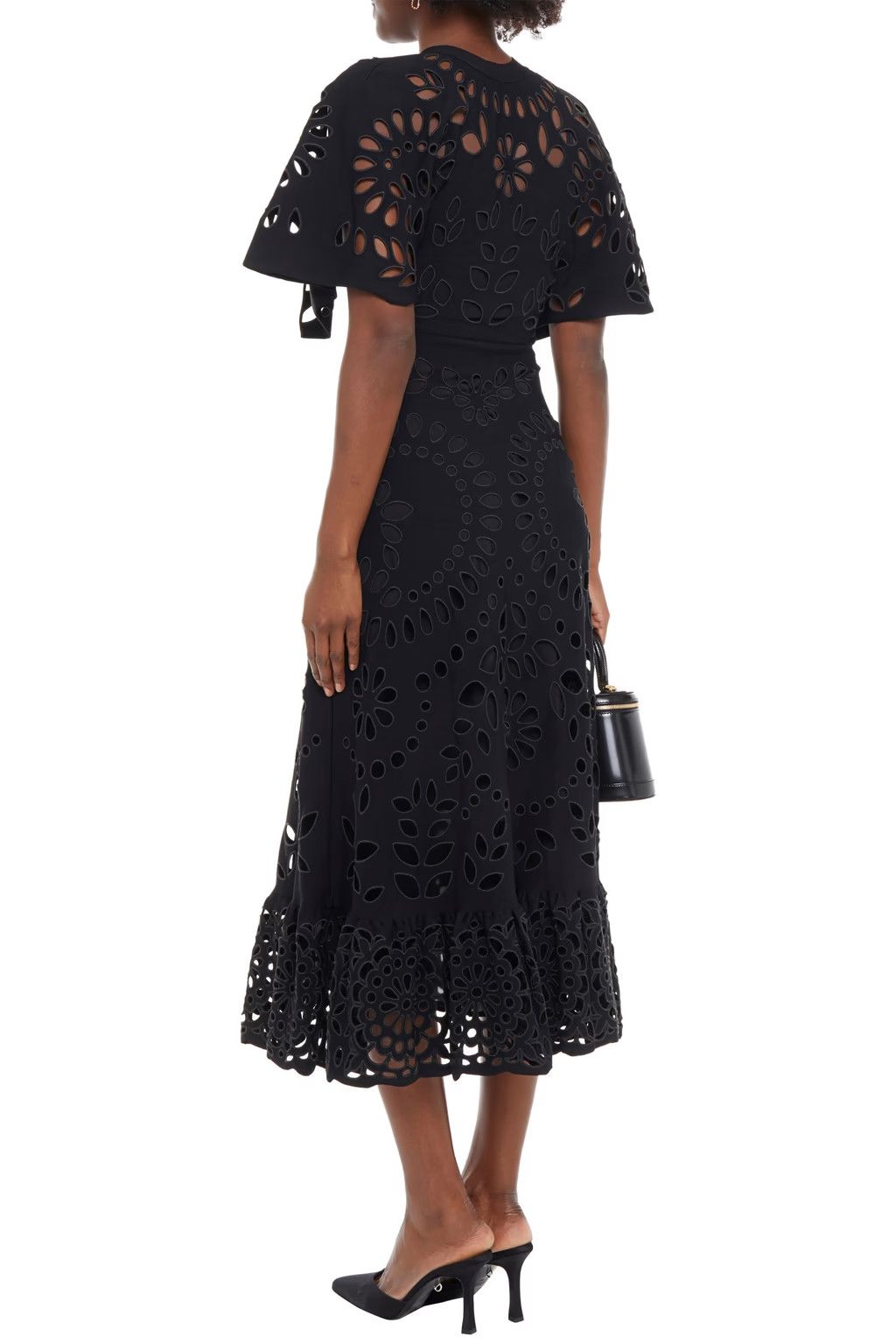 Valentino o1y0226 Maxi Dress in Black Size XS / US 0-2 / IT 36-38 - 3 Thumbnail