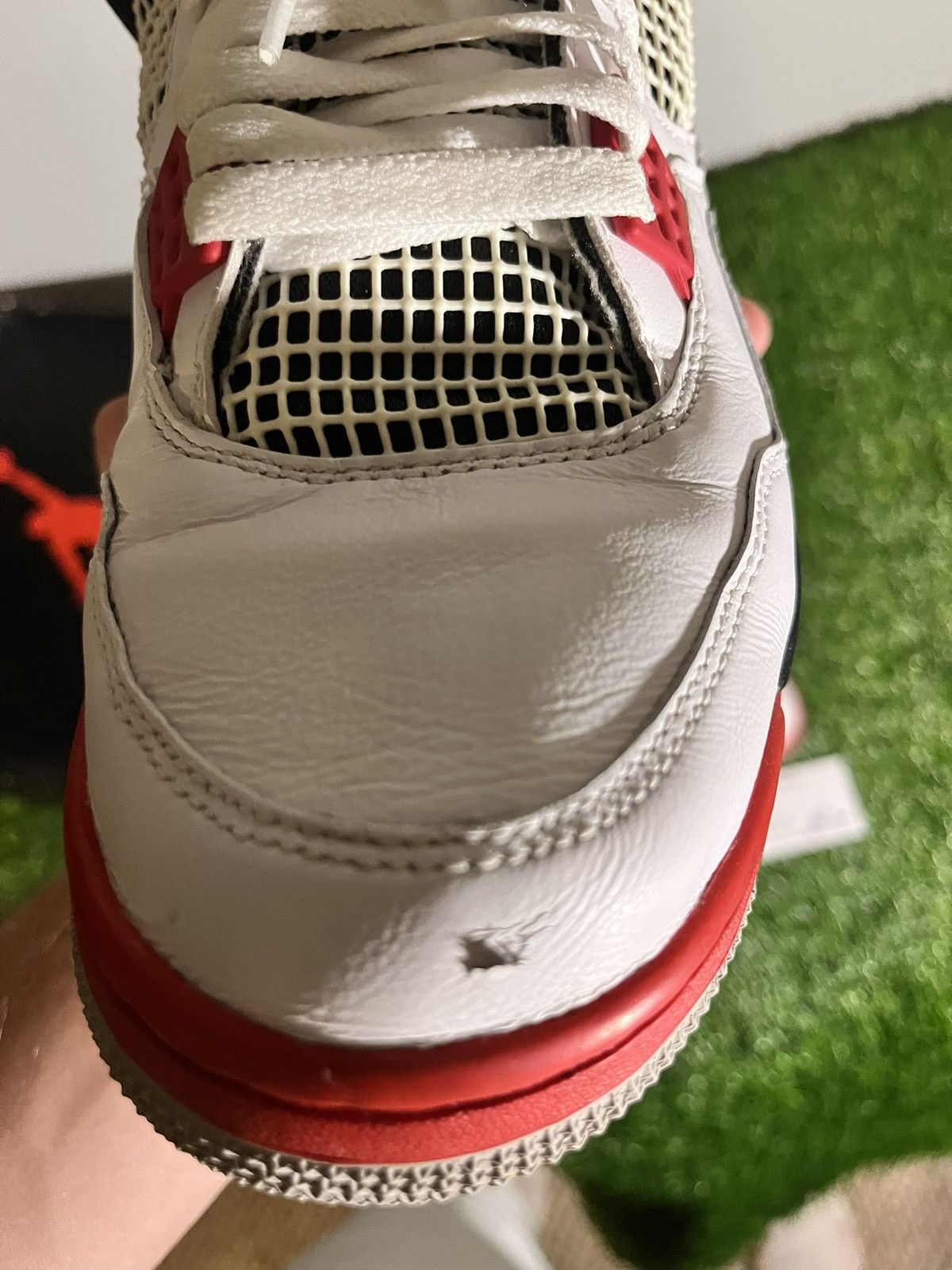 Jordan Brand air jordan 4 retro fire red size 10.5 Size US 10.5 / EU 43-44 - 8 Thumbnail
