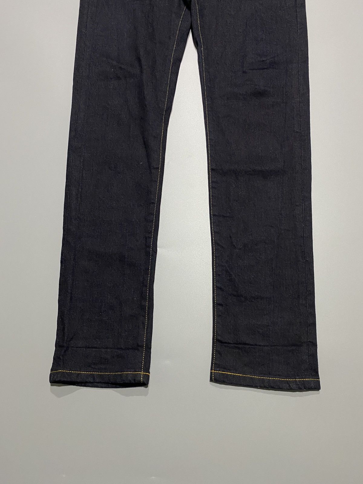 Naked & Famous Super Guy Deep Indigo Stretch Selvedge Jeans Size US 34 / EU 50 - 3 Thumbnail