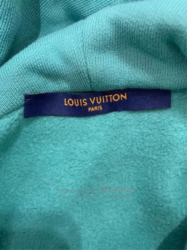 Other Louis Vuitton Aqua Cotton Women's Hoodie . Size M / US 6-8 / IT 42-44 - 3 Thumbnail