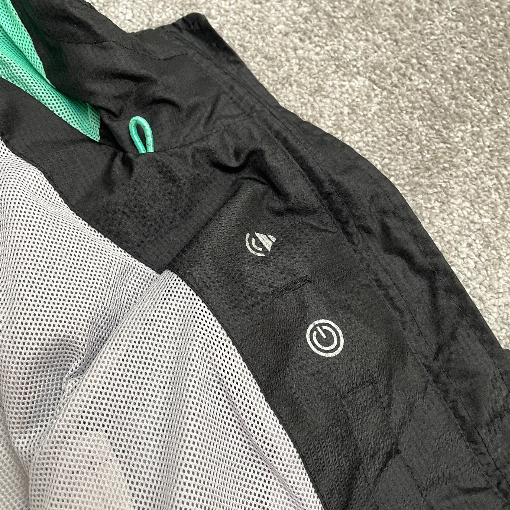Free Country Free Country Athletx Series Windbreaker Jacket Womens 2X Black White Hoodie Zip Size XXL / US 16-18 / IT 52-54 - 4 Thumbnail
