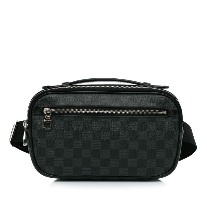 Louis Vuitton Damier Graphite Ambler Bum - Black Waist Bags, Bags