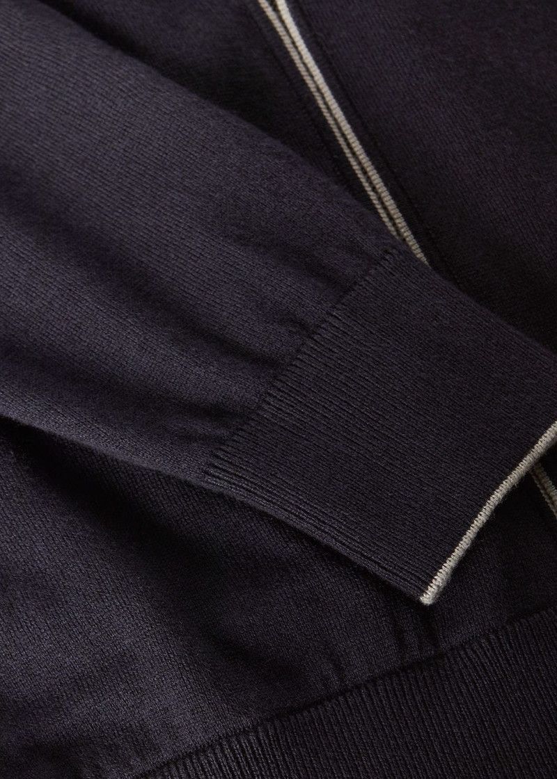 Loro Piana o1w1db10226 FAF8493 Hood Leasure Bomber in Blue Size US S / EU 44-46 / 1 - 8 Thumbnail